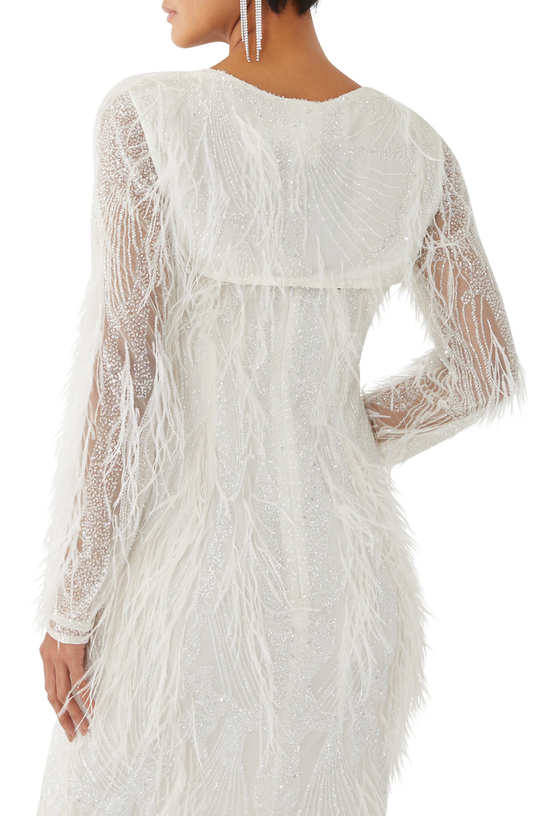 Aster Bolero Hand Embellished Dress