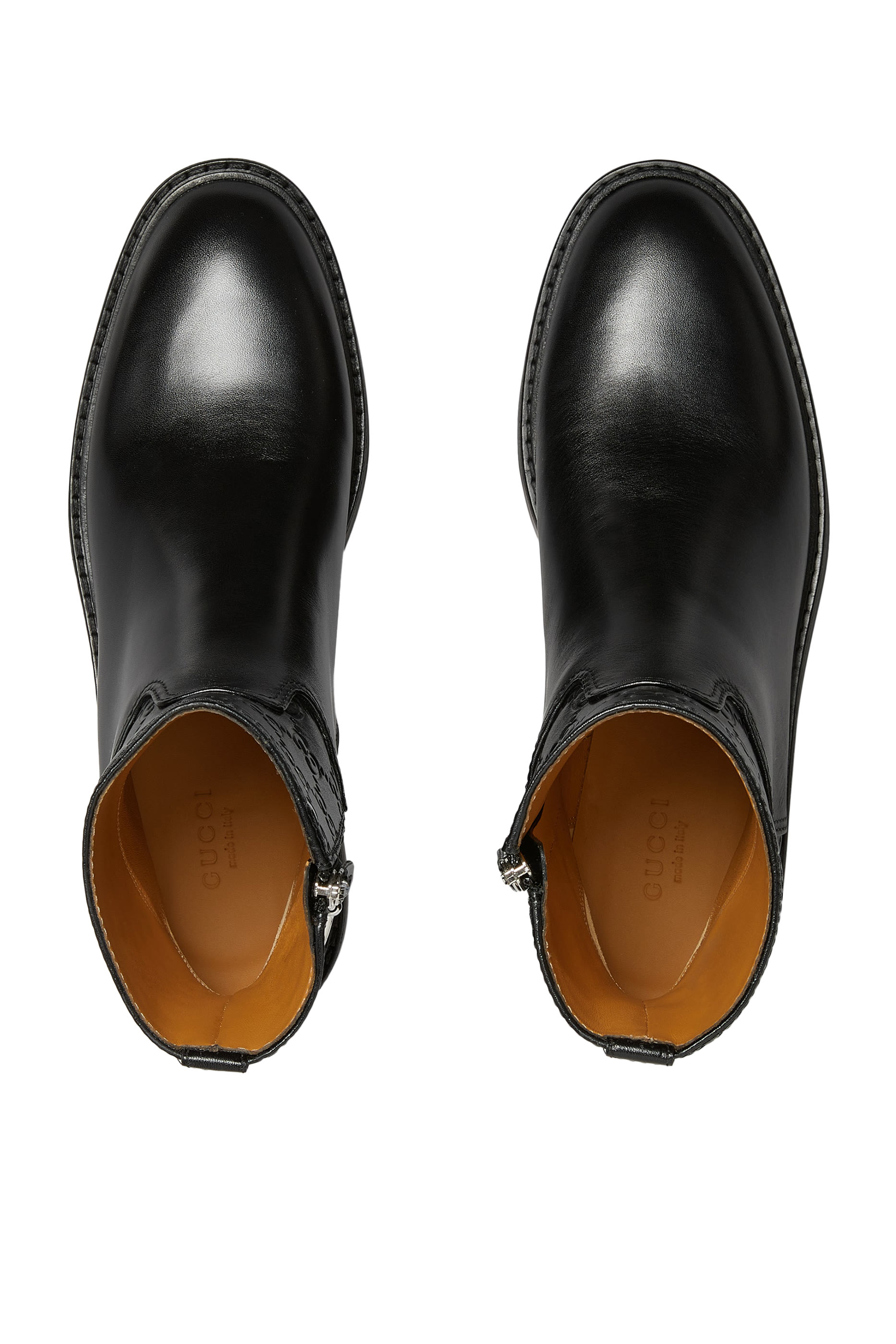 Slim Horsebit Ankle Boots