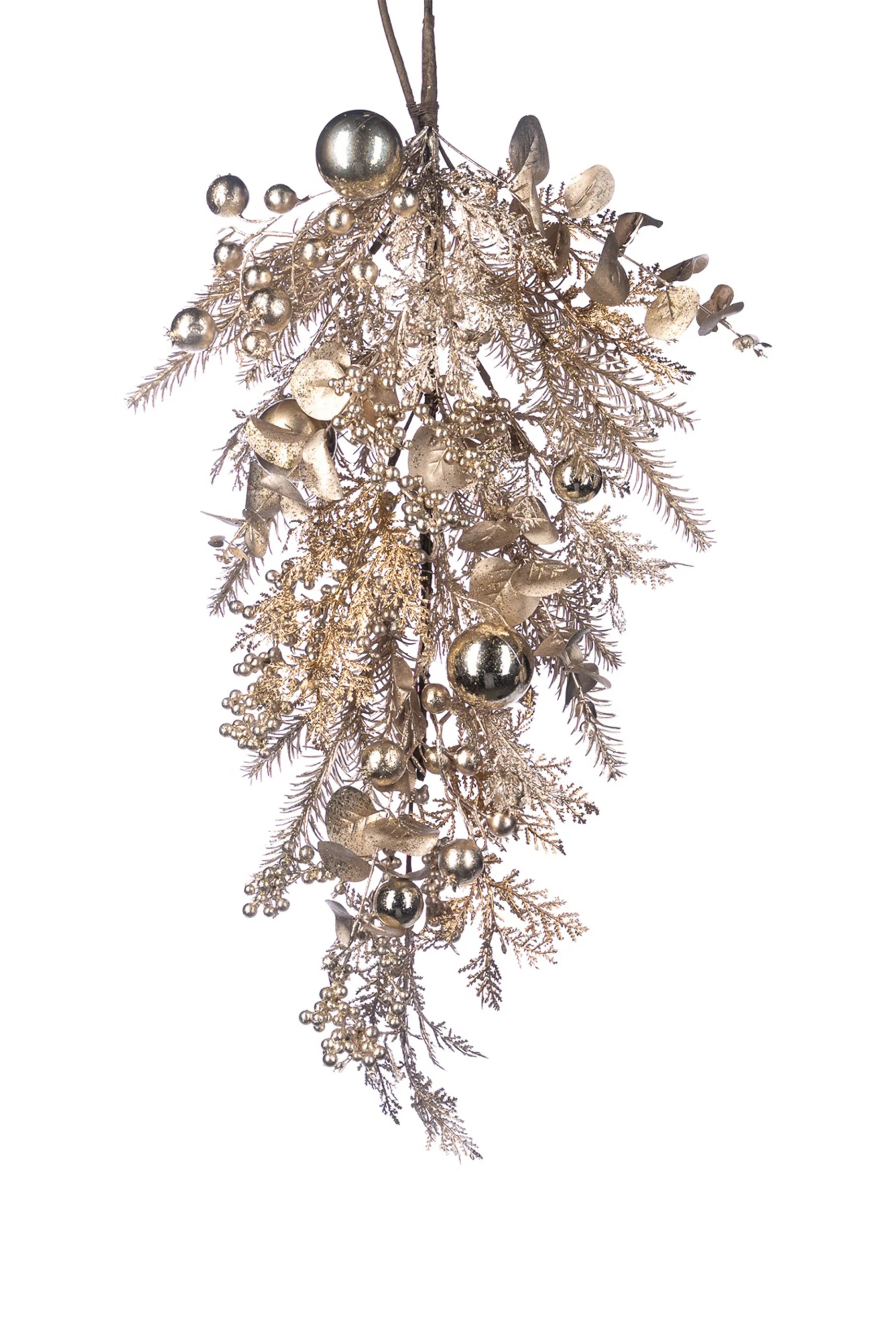 Pine/Berry/Xmas Ball Teardrop 