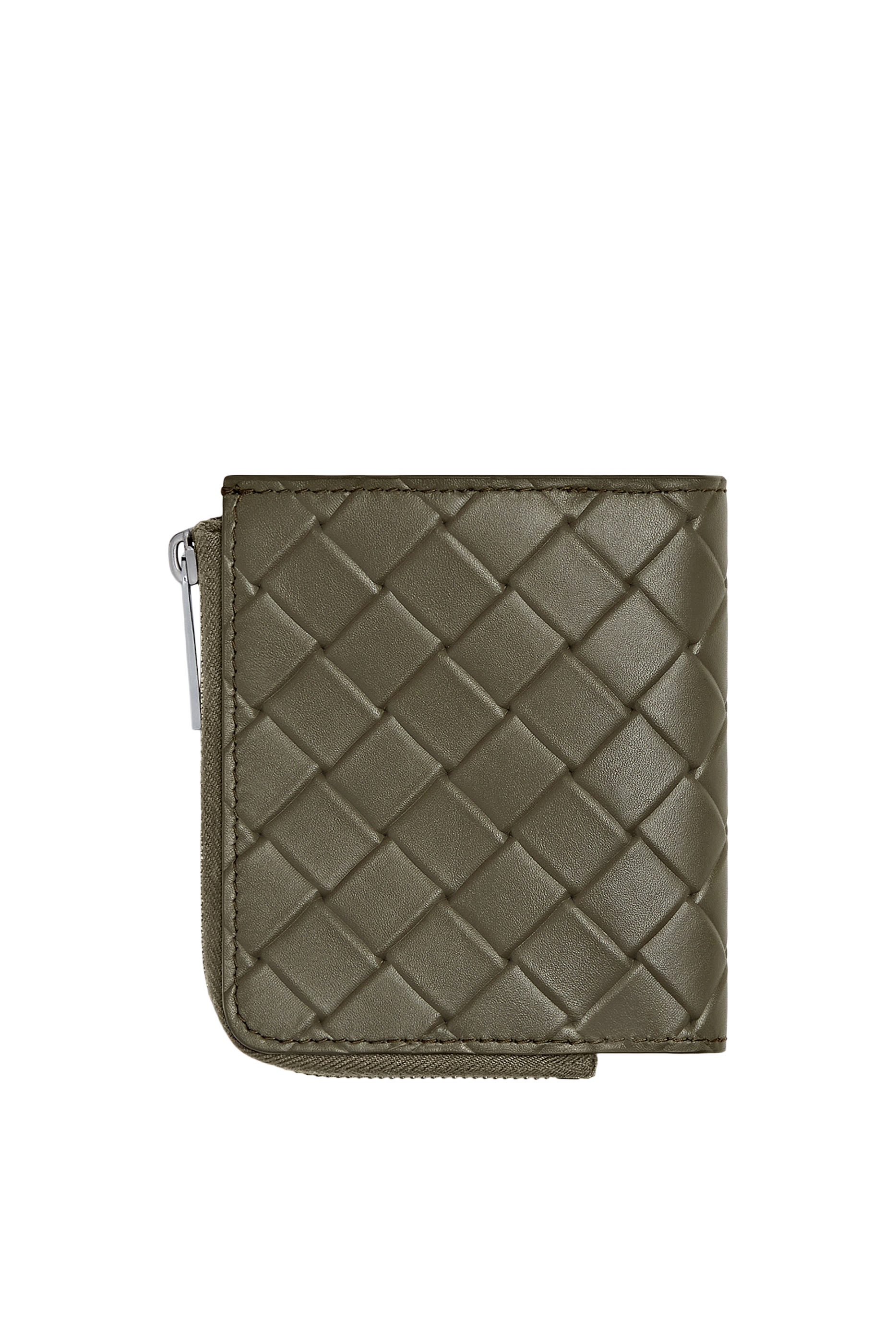 Intrecciato Stamp Bi-Fold Wallet