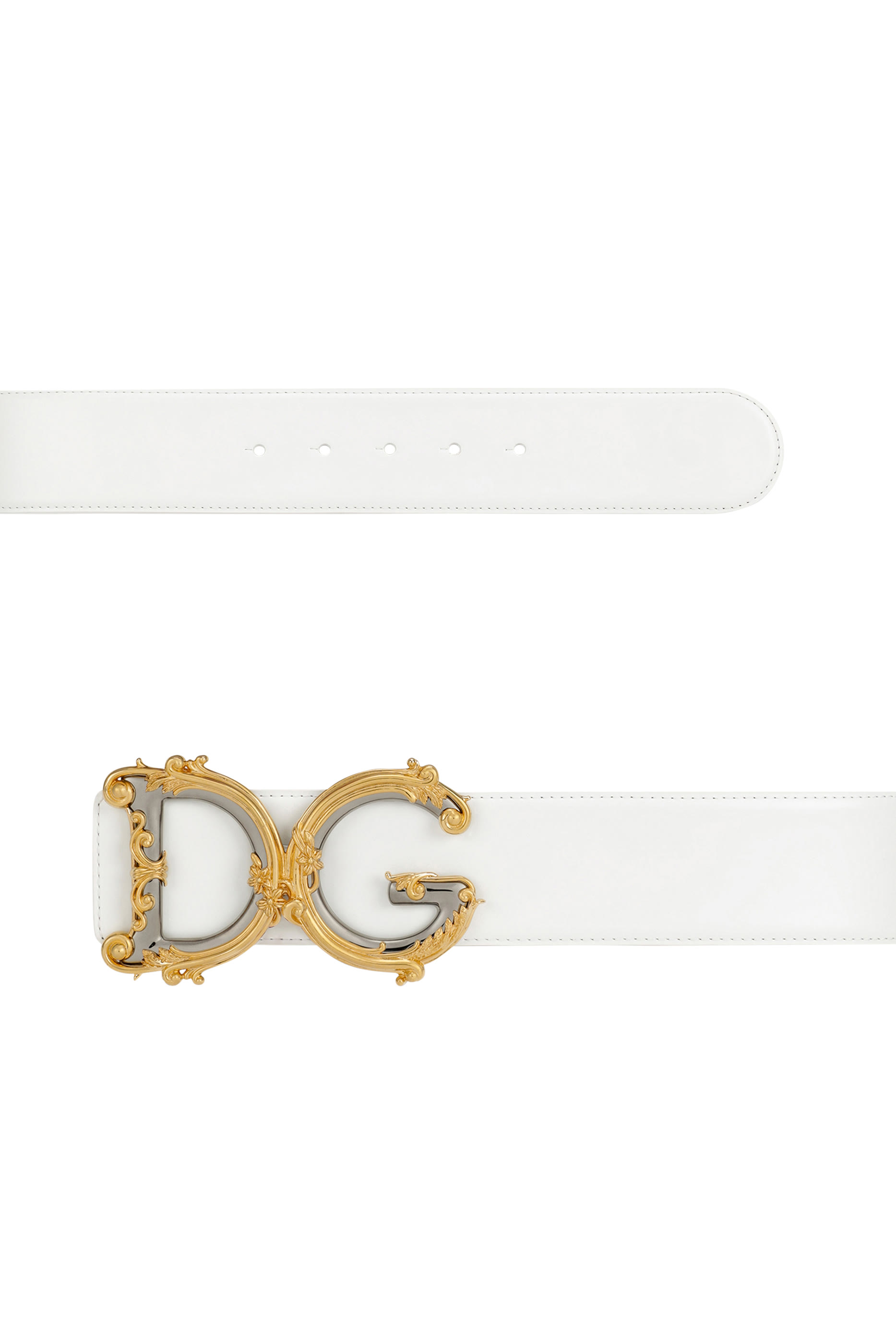 DG Logo Calfskin Belt