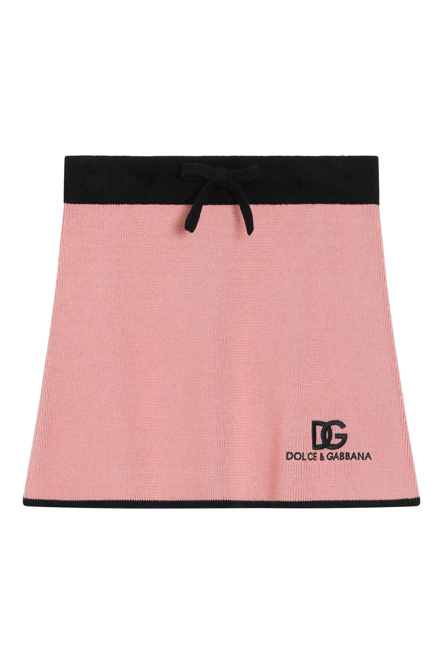Kids DG Logo Knit Skirt