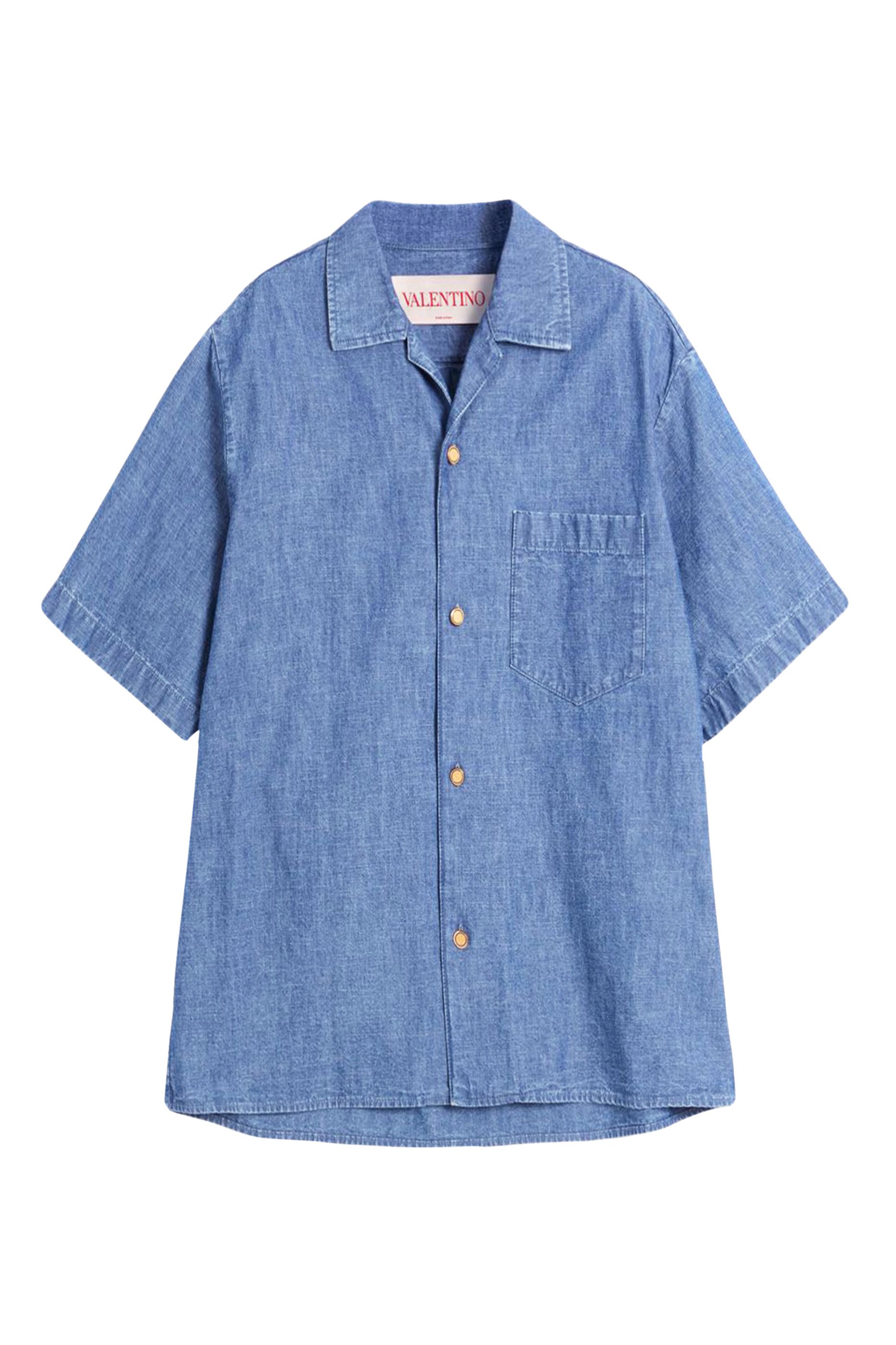 Denim Bowling Shirt