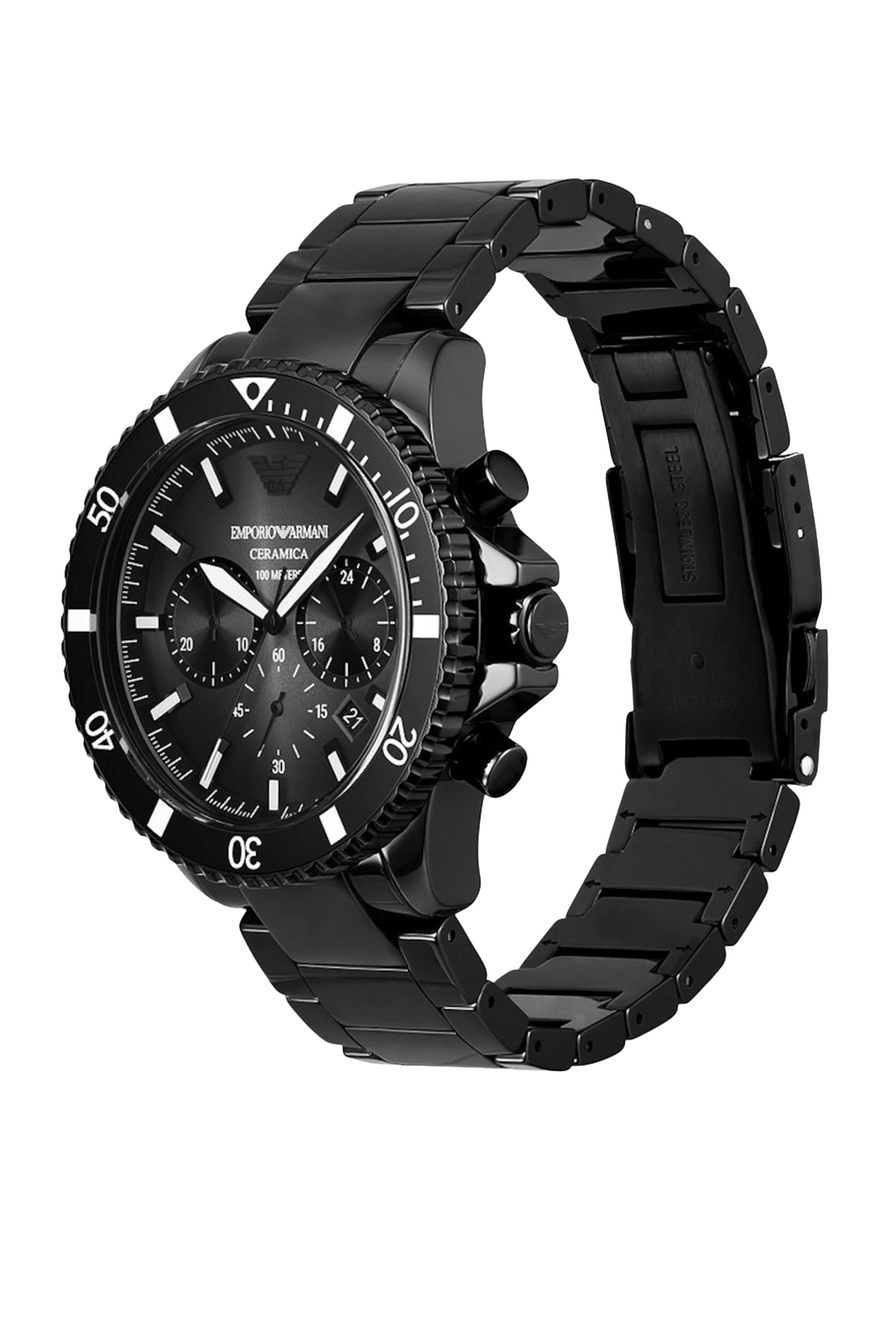 Driver Chronograph Ceramic Watch, 43mm