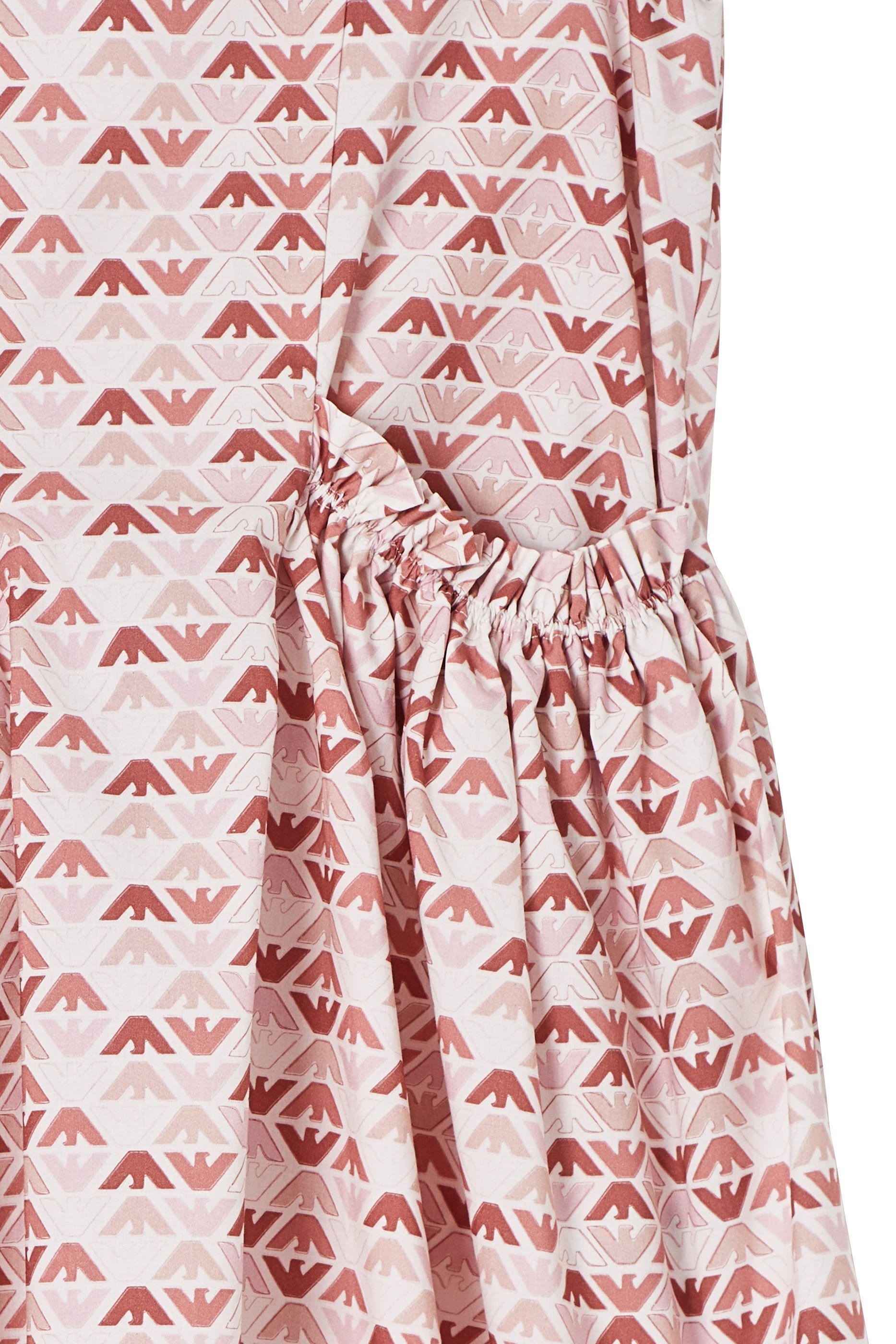 Kids Poplin All-Over Print Sleeveless Dress