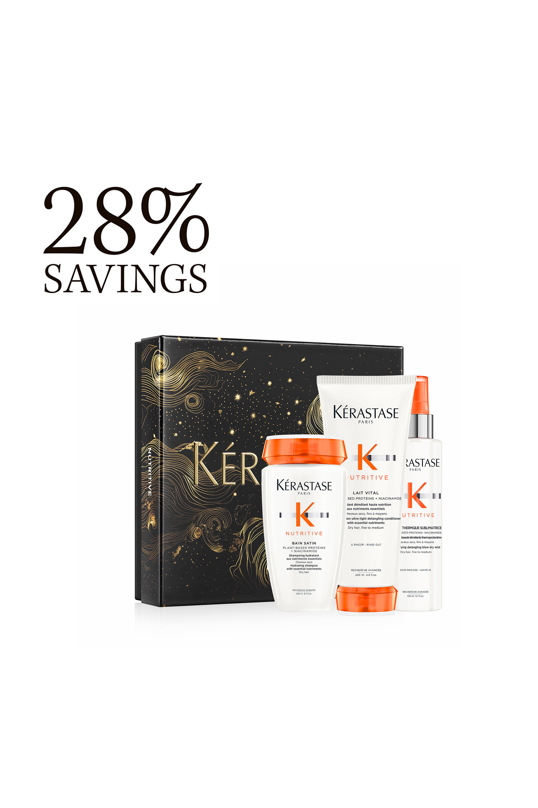 Nutrtive Nourishing Set for Thin Dry Hair