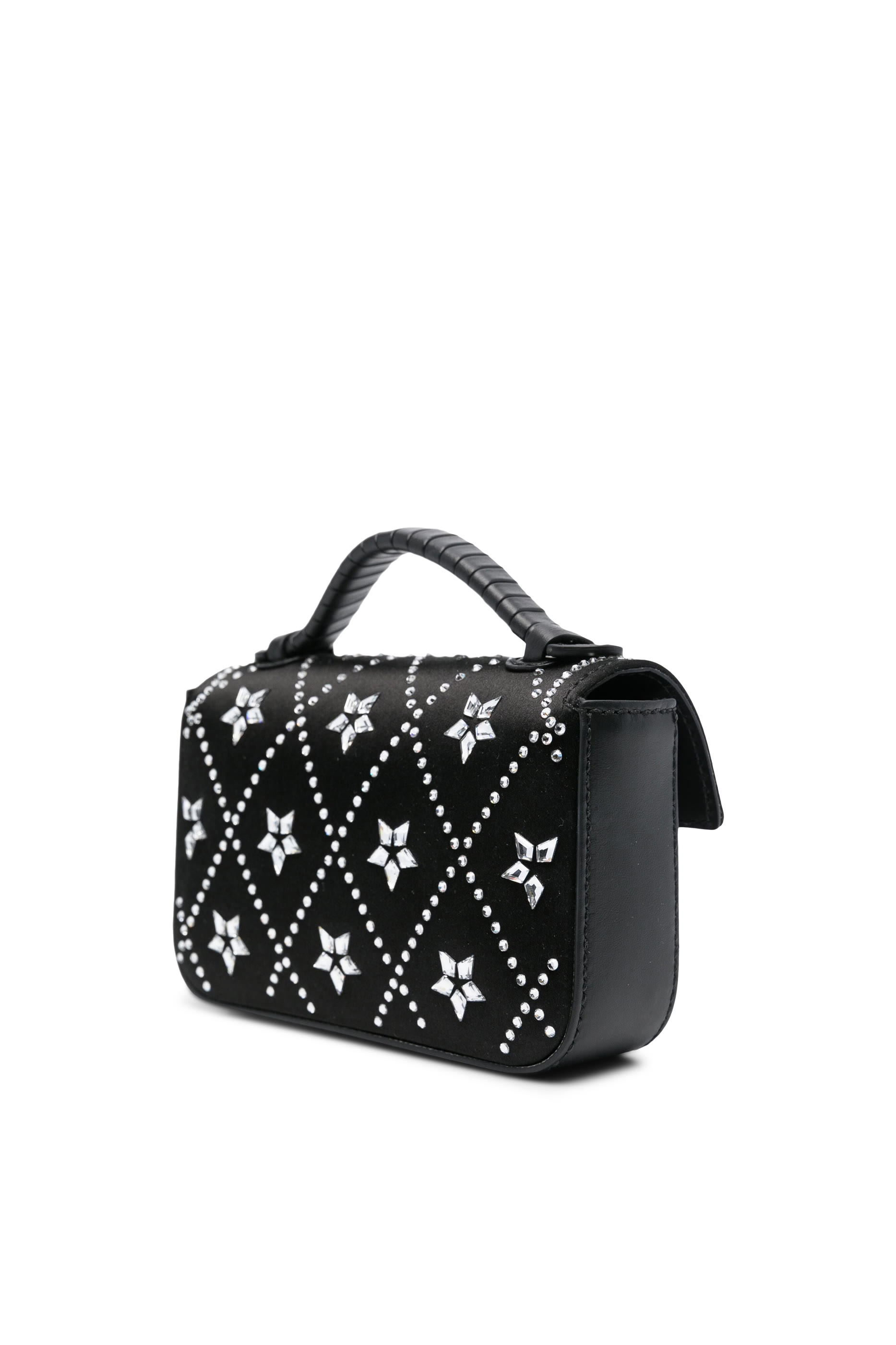 B-Buzz Pouch 23 Satin and Crystals Clutch