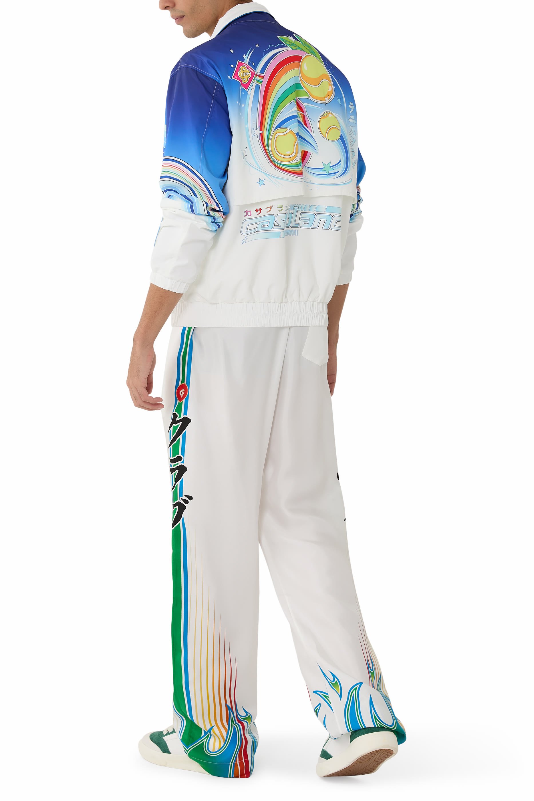 Printed Poly Taffeta Jacket 