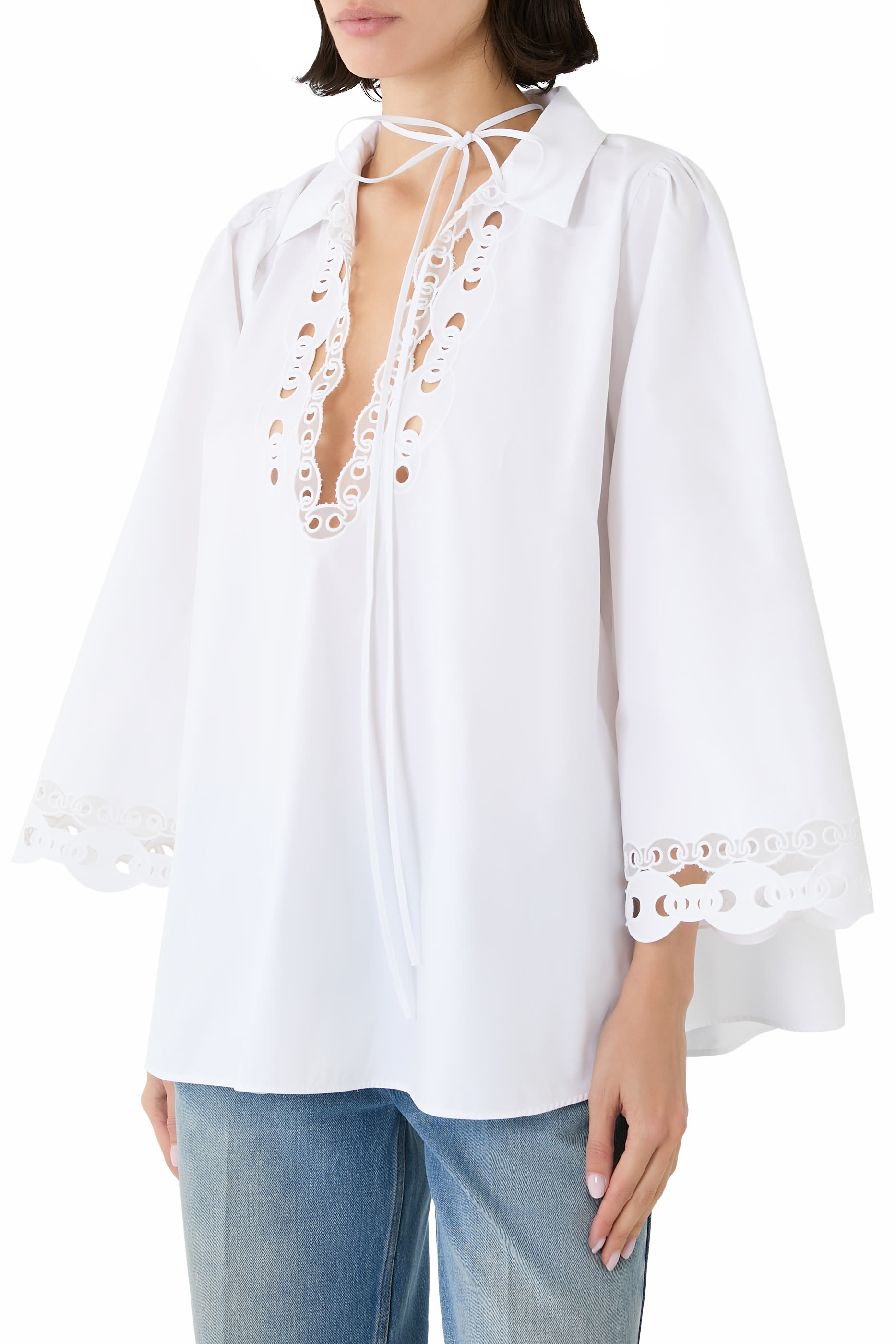 Cut-Out Marina Chain Shirt