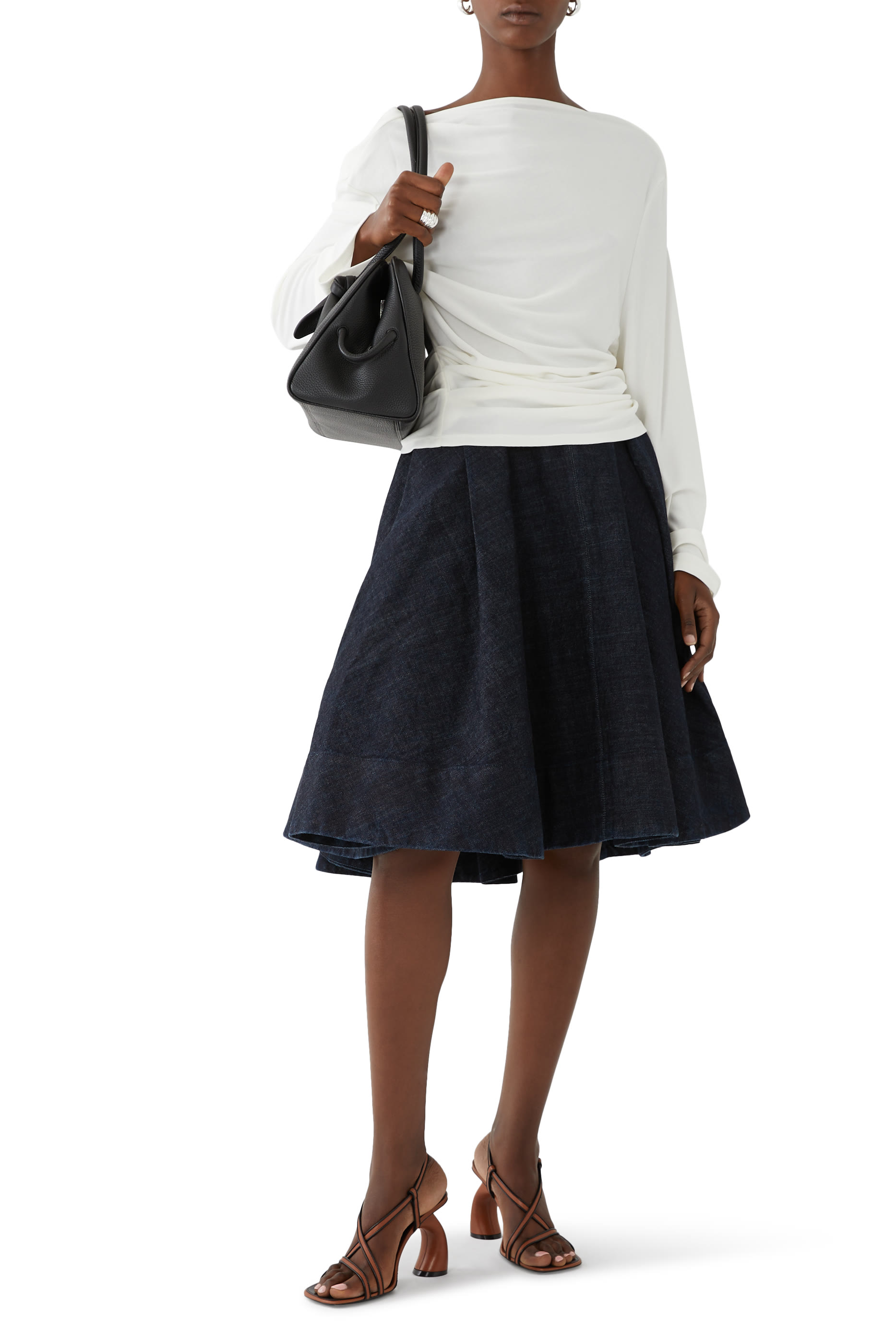 Chunky Open-Toe 95 Leather Sandals