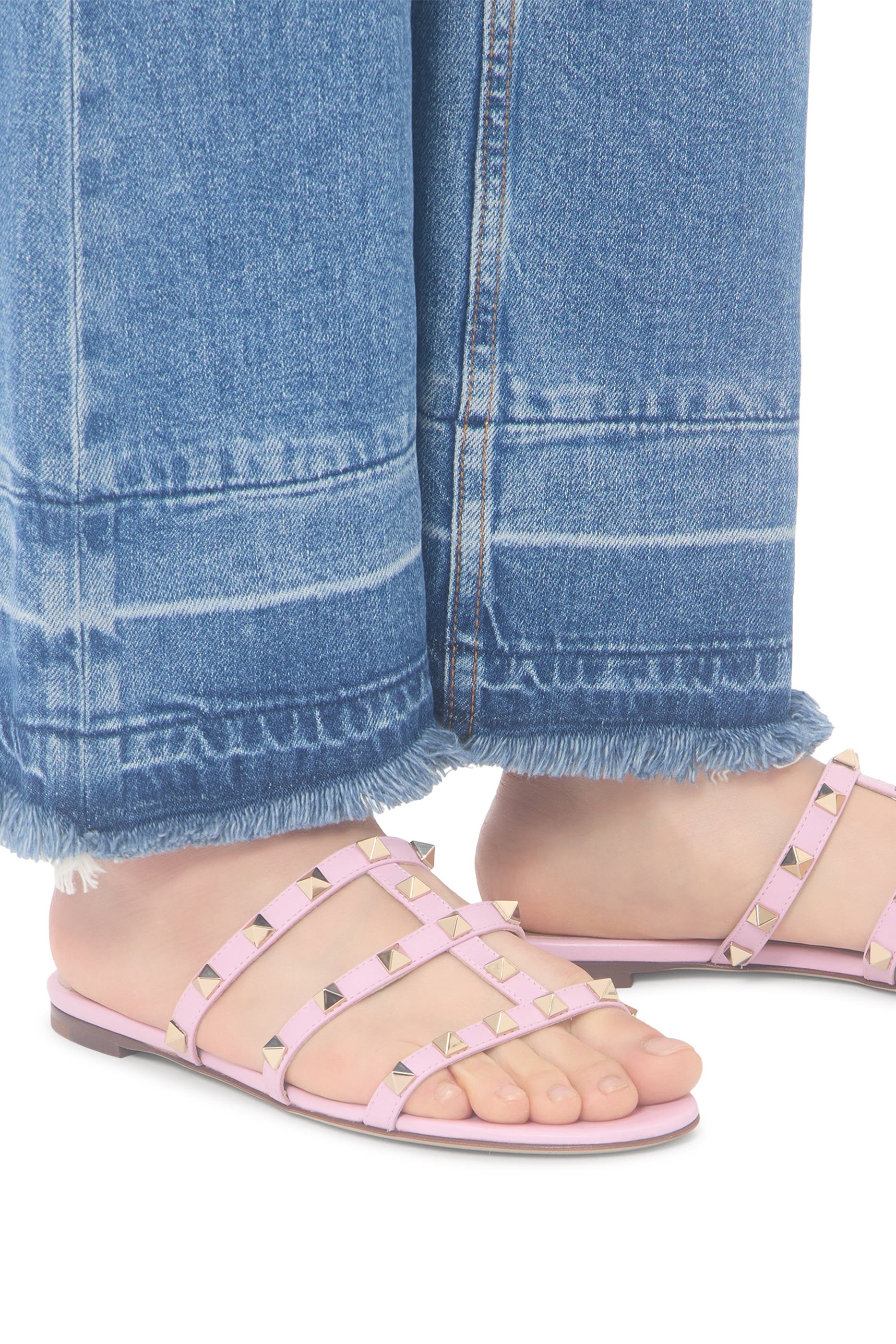 Rockstud Flat Slides