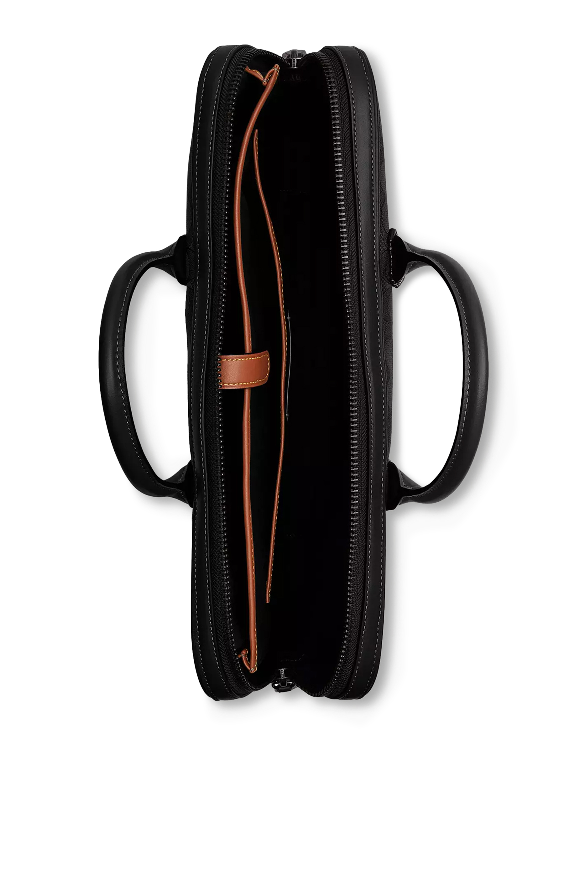 Theo Work Bag In Signature Jacquard