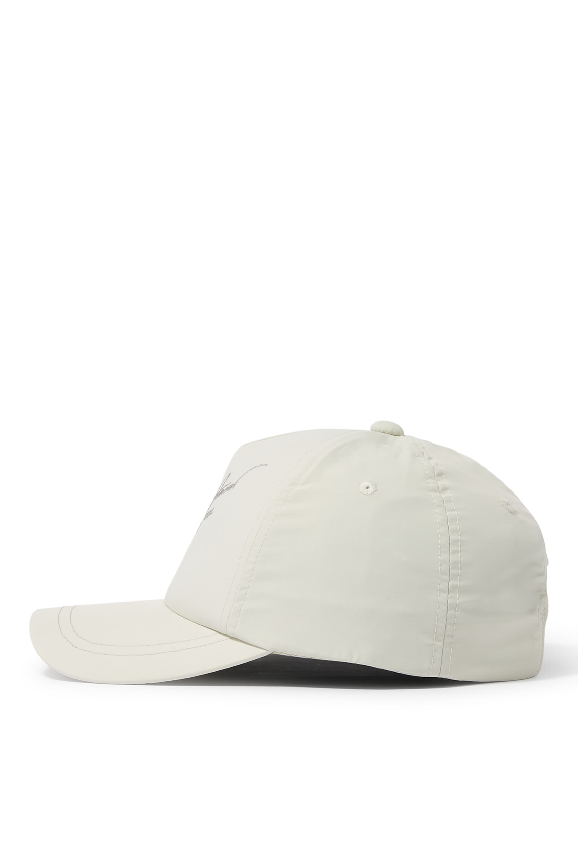 Nylon & Silk Blend Baseball Cap