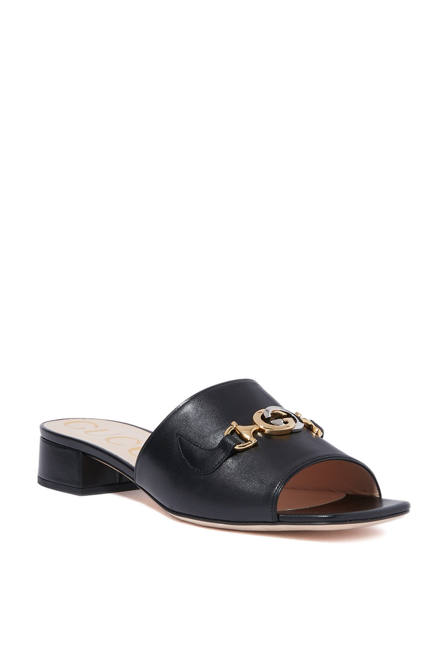 Zumi Leather Slide Sandals