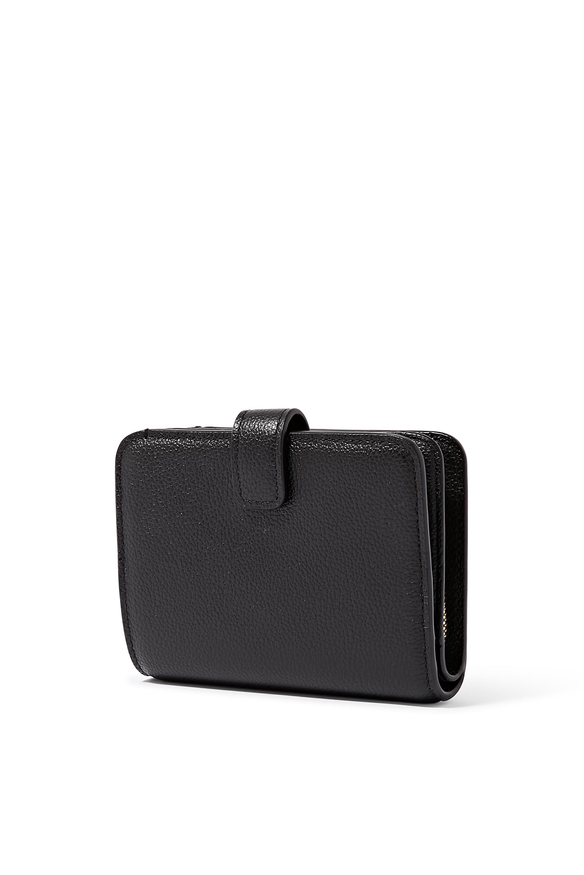 Logo Tumbled Leather Mini Bag