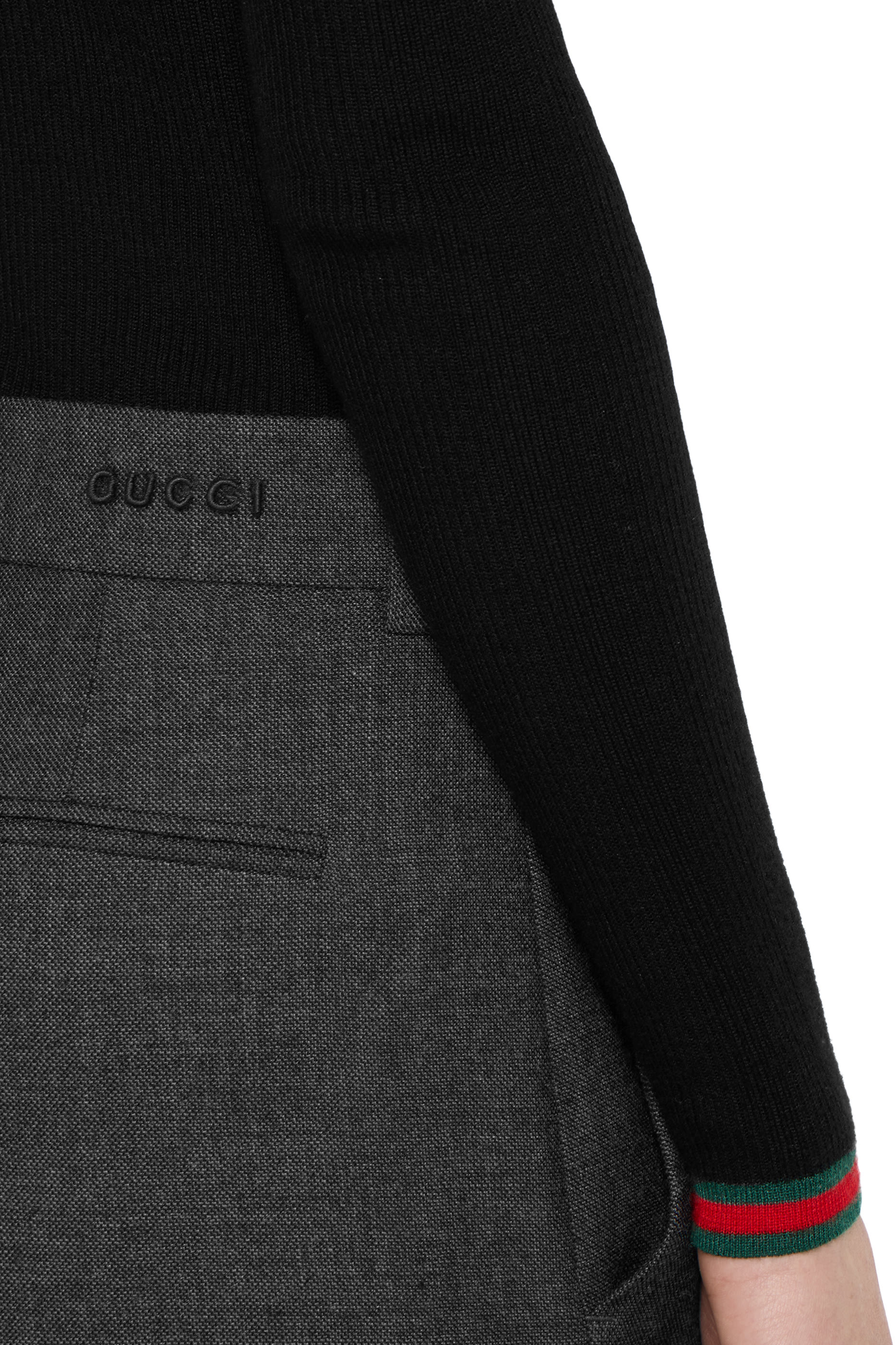 Wool Grisaille Pants 