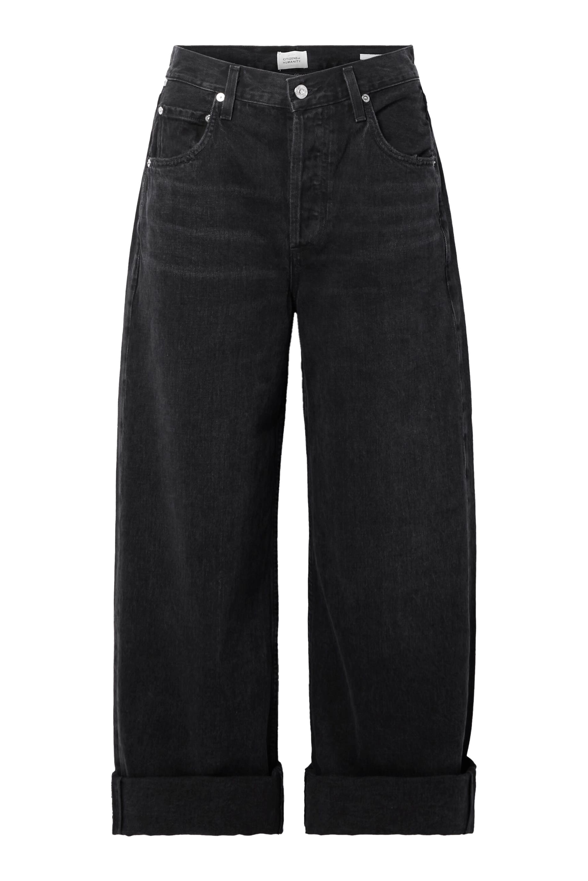 Ayla Cuffed Crop Baggy Pants