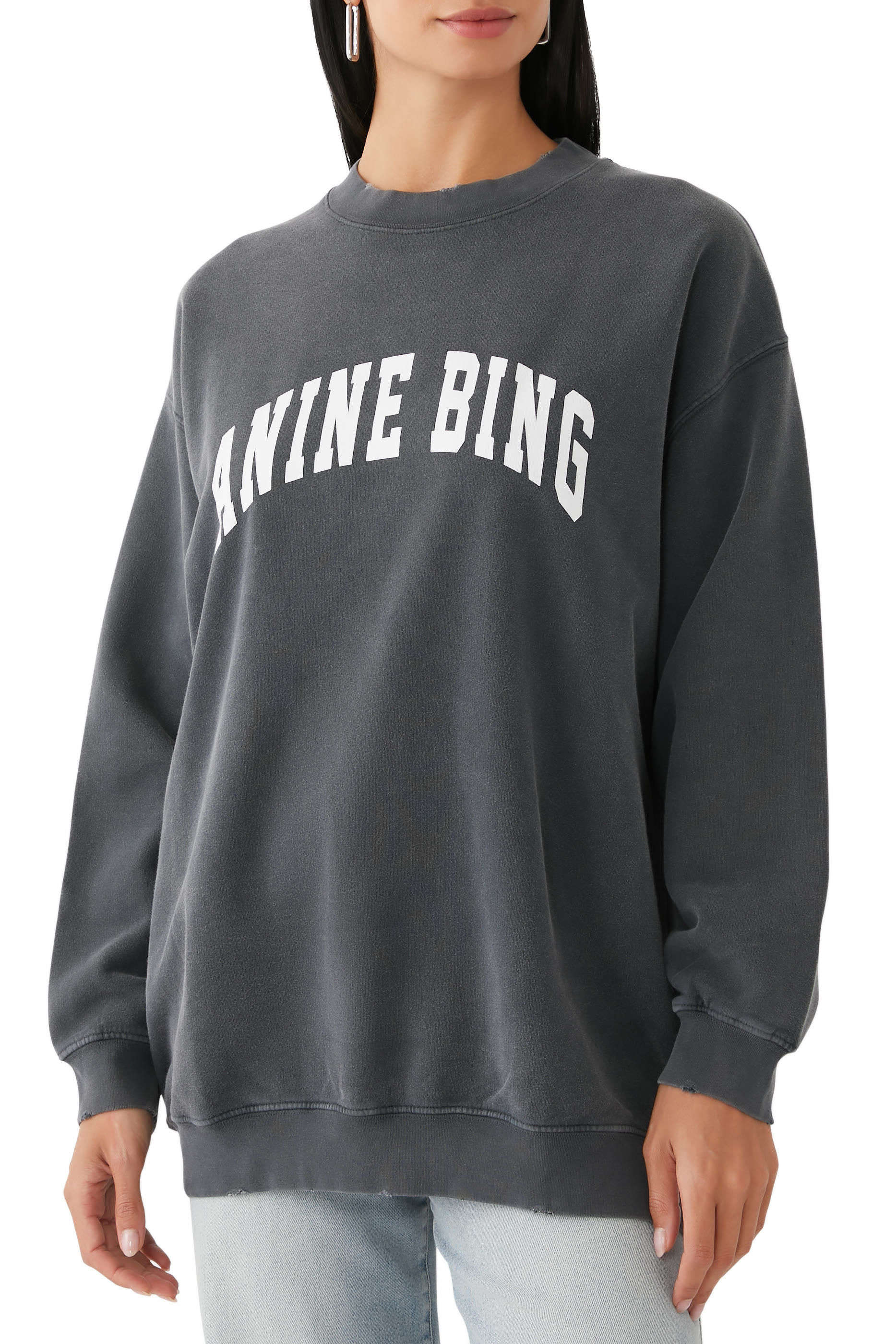 Tyler Oversized Cotton Sweatshirt