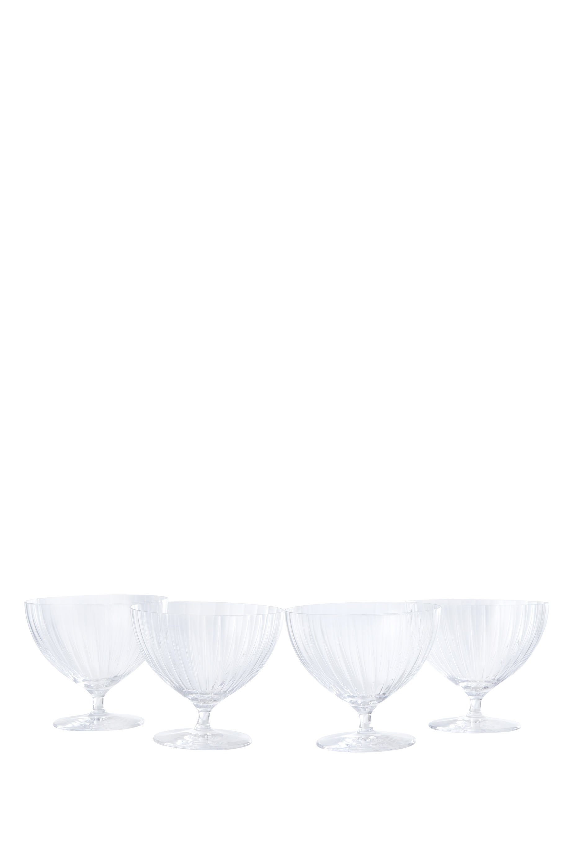 Skye Optic Dessert Bowl, Set of 4