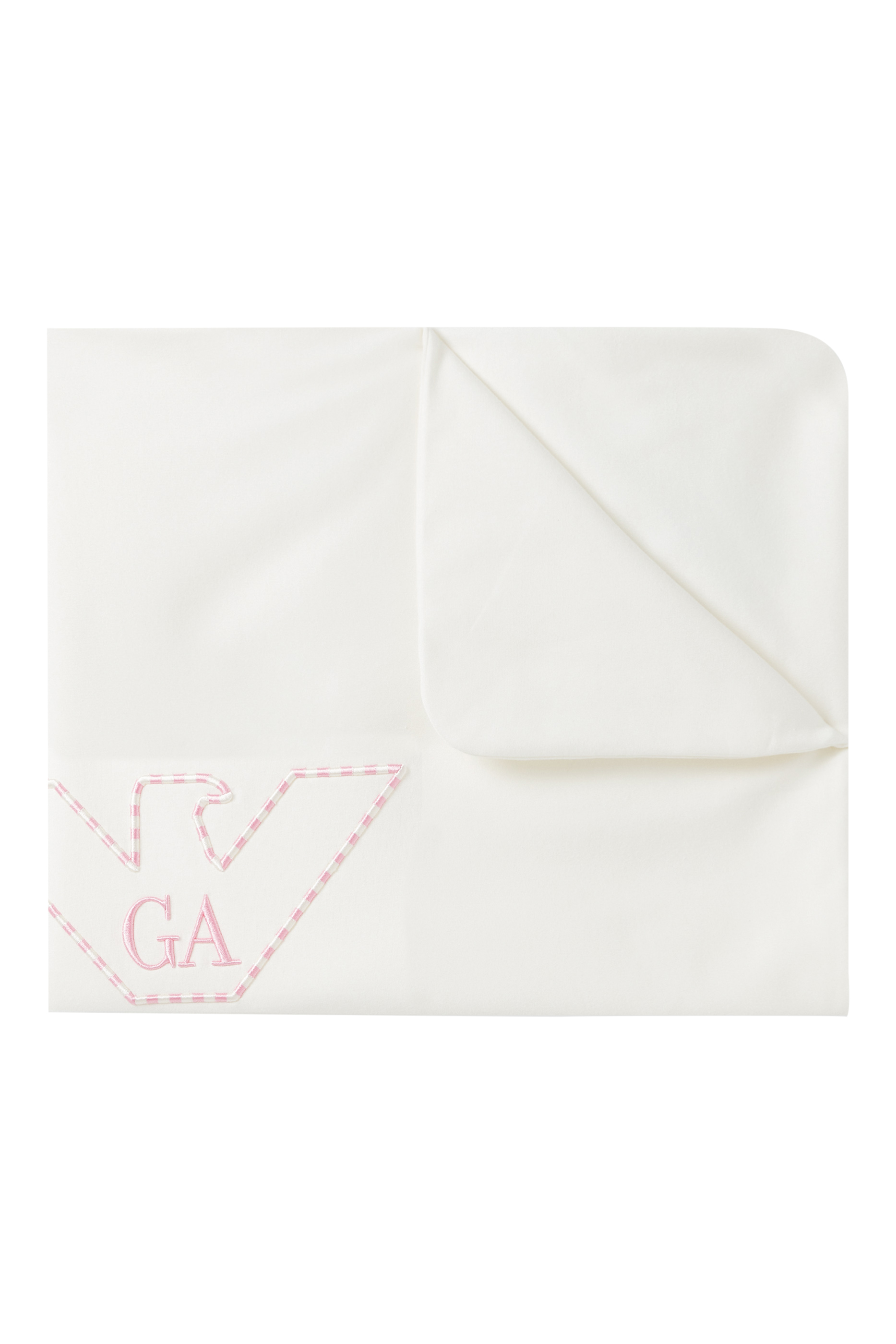 Kids Logo Embroidered Cotton Blanket