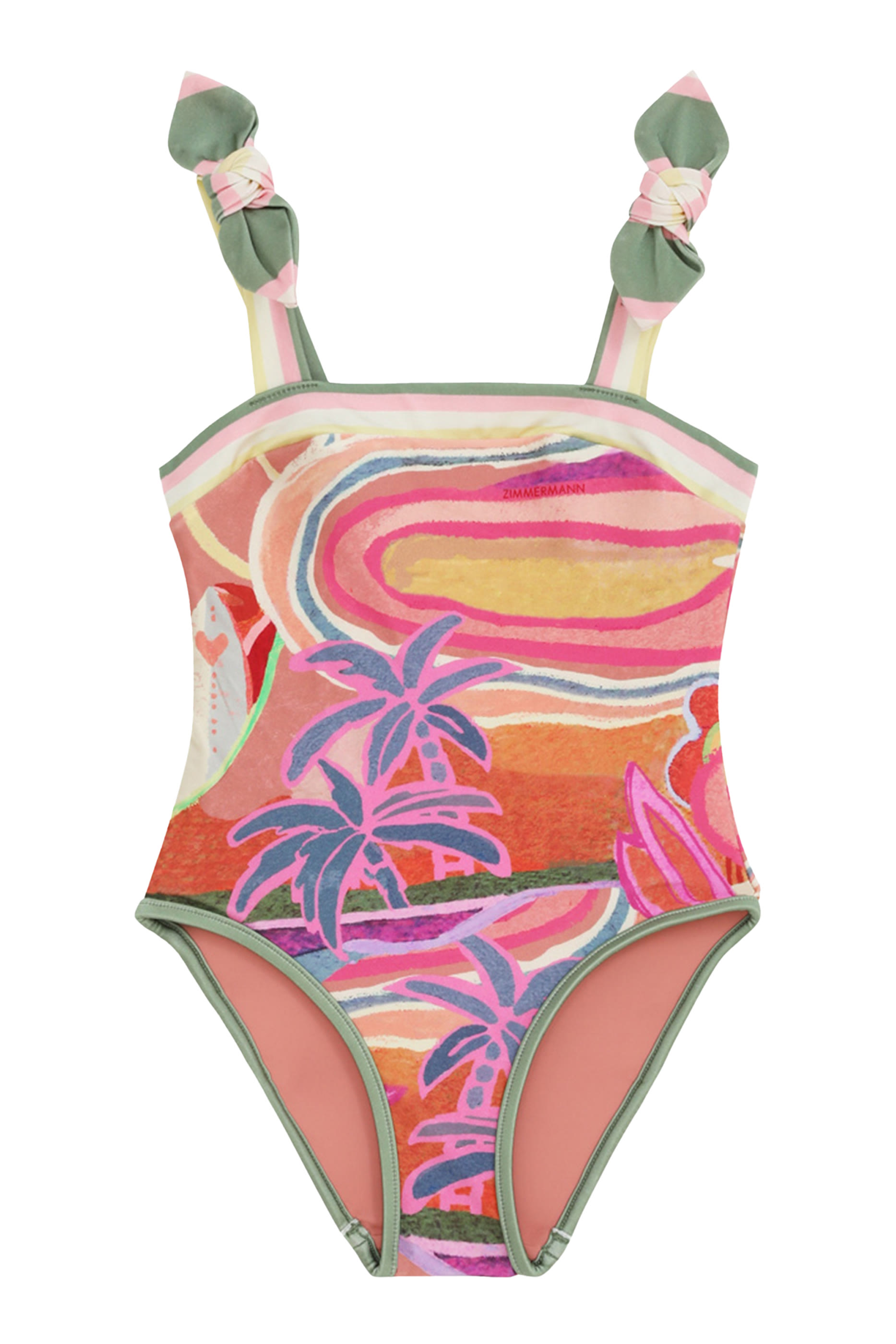 Kids Tallow 1-Piece Bandeau Swimsuit