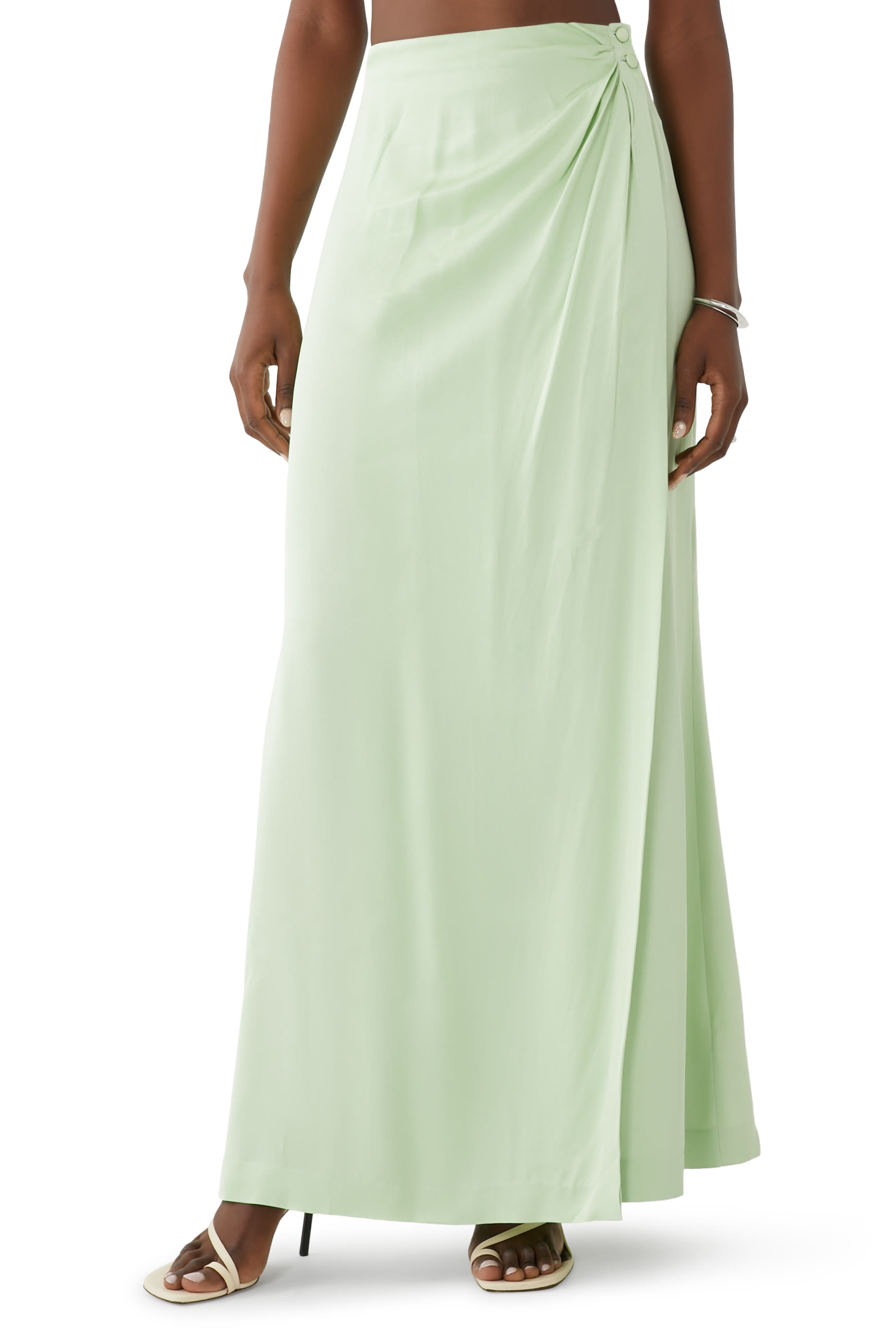 Maxi Wrap Skirt