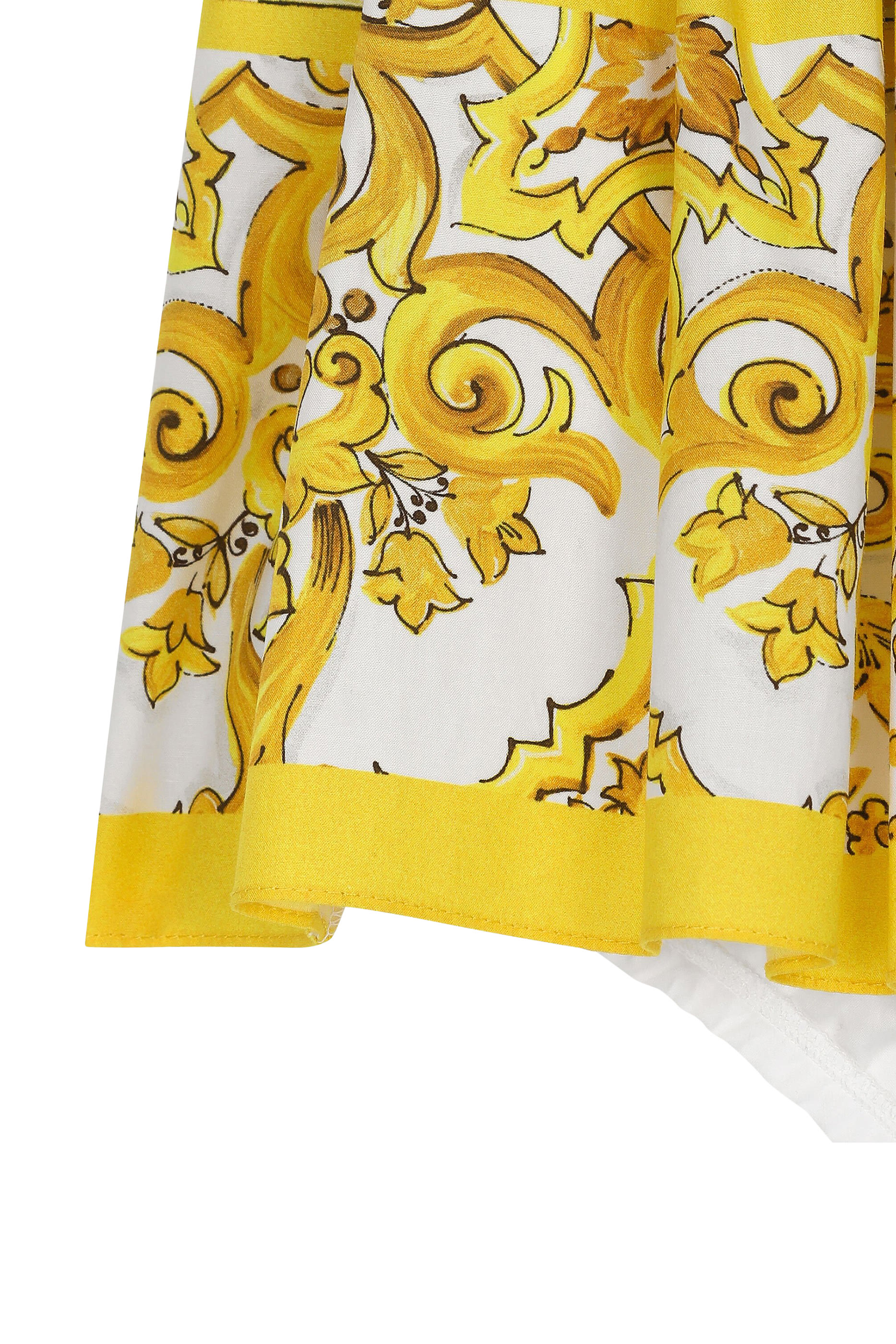 Kids Short Skirt with Majolica Print