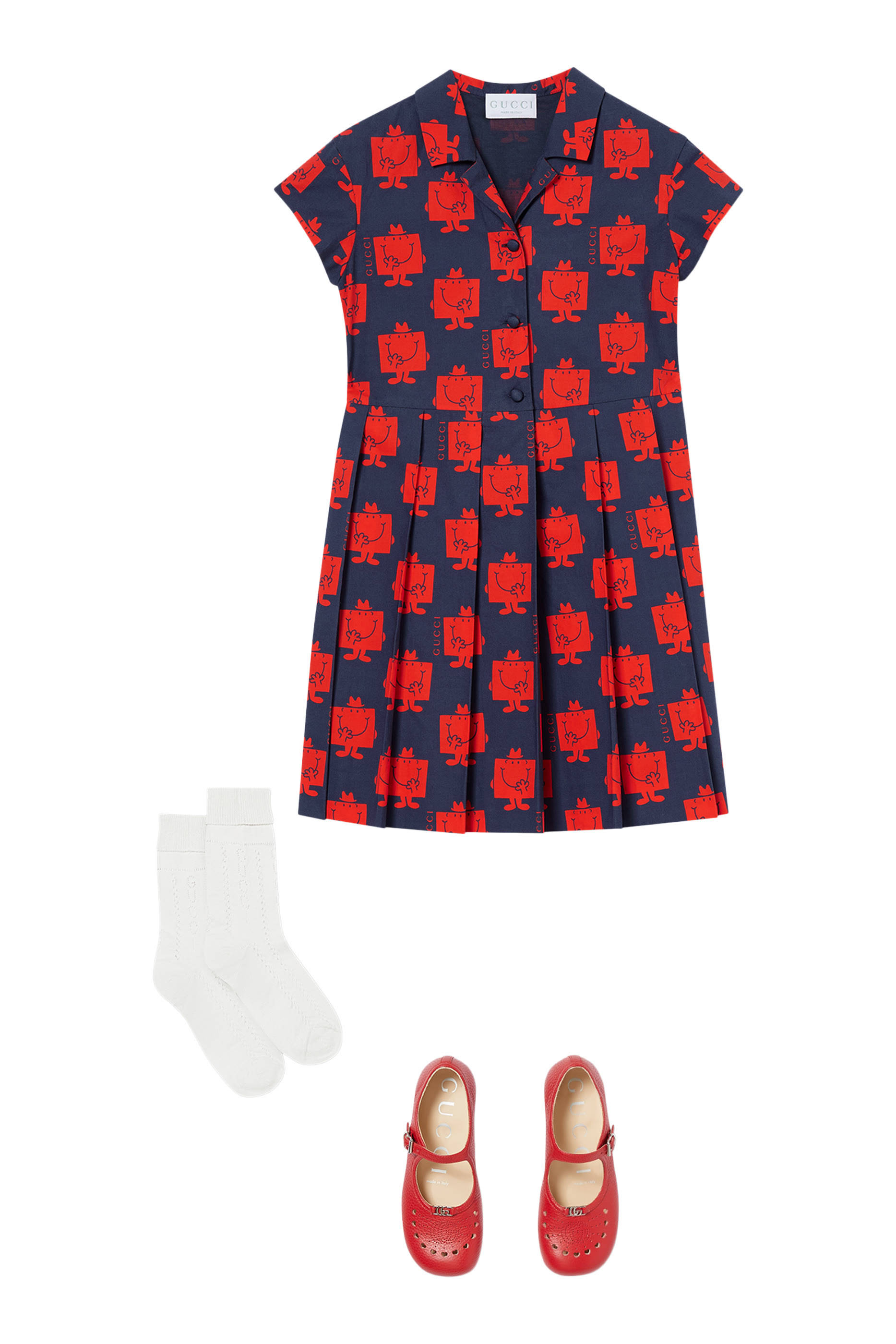 Kids Mr. Strong Shirt Dress