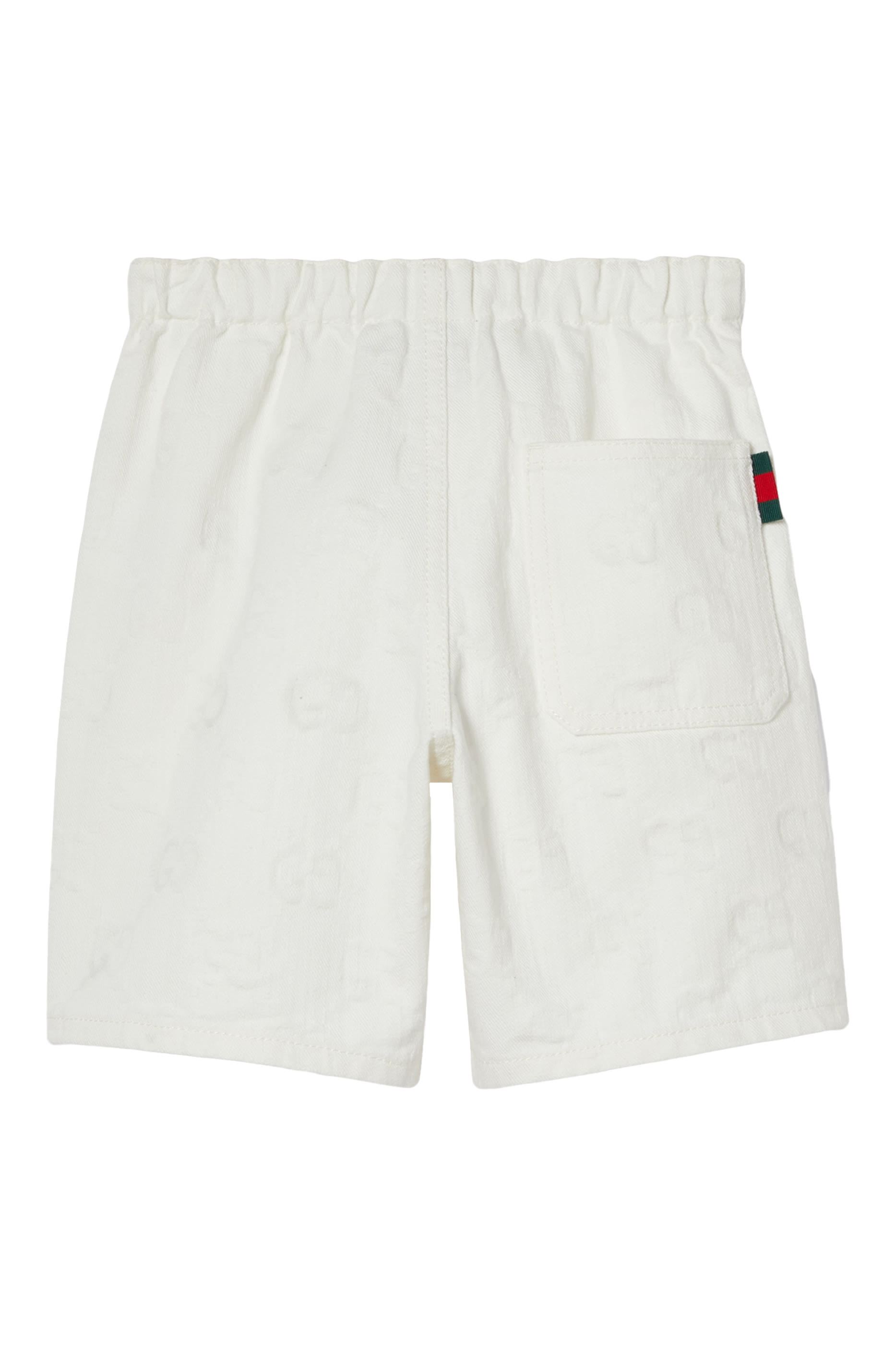 Kids Denim Shorts with Web