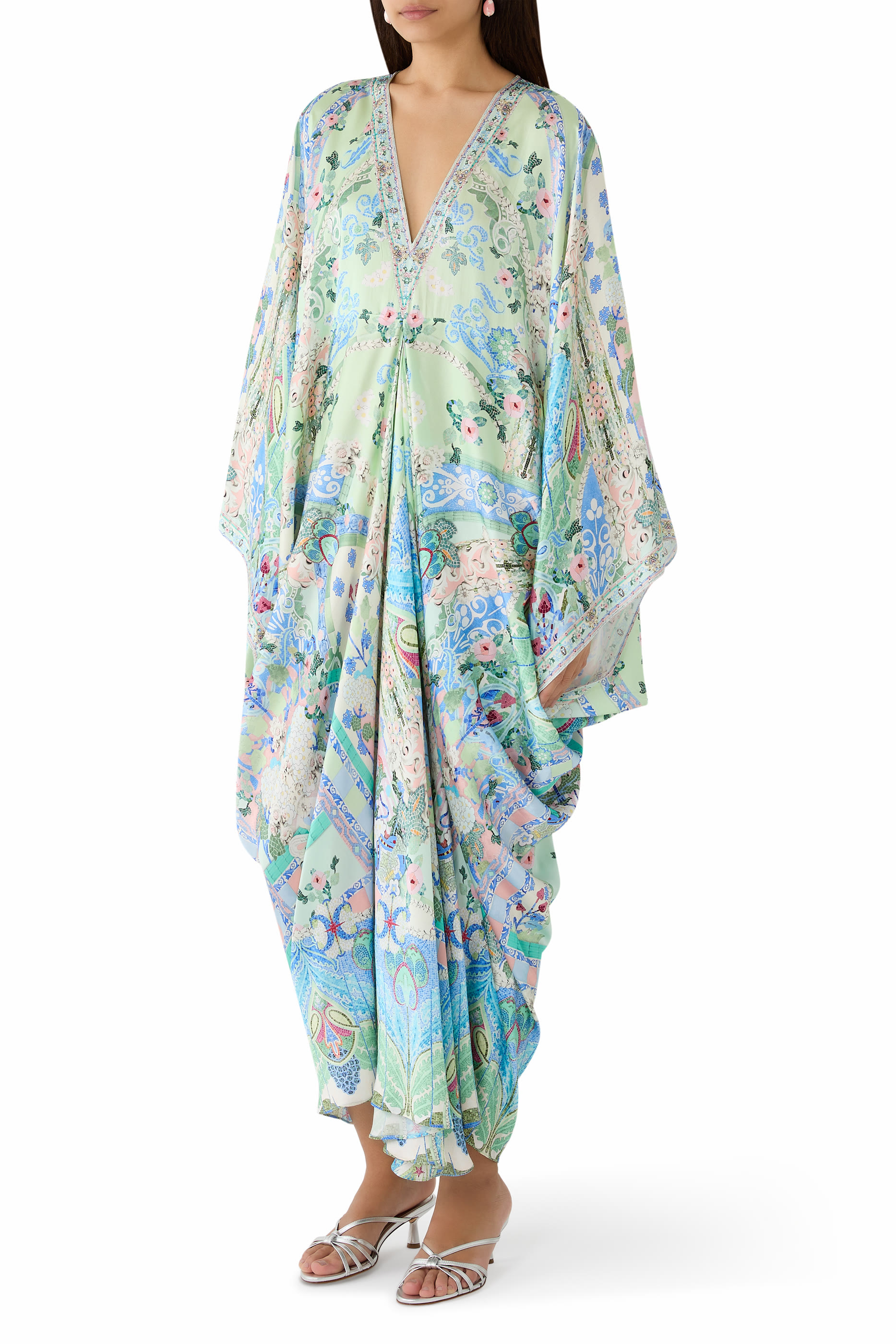 T-Shaped Long Kaftan