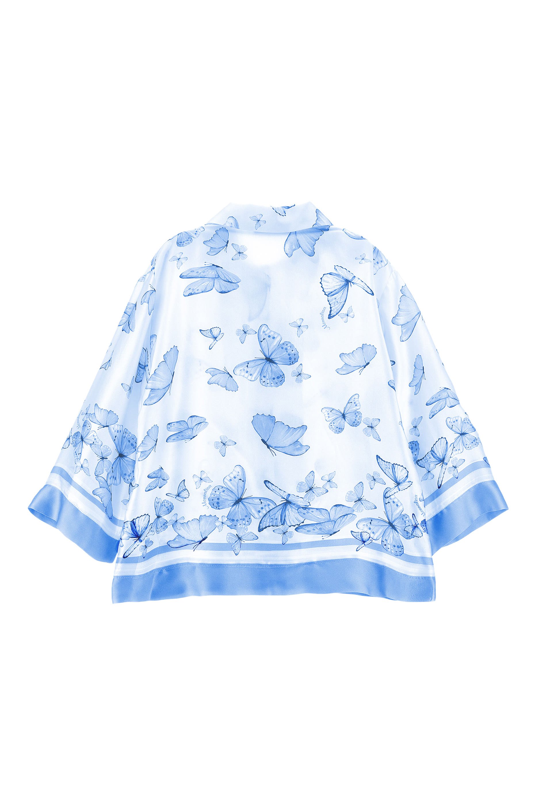 Kids Butterfly Print Shirt
