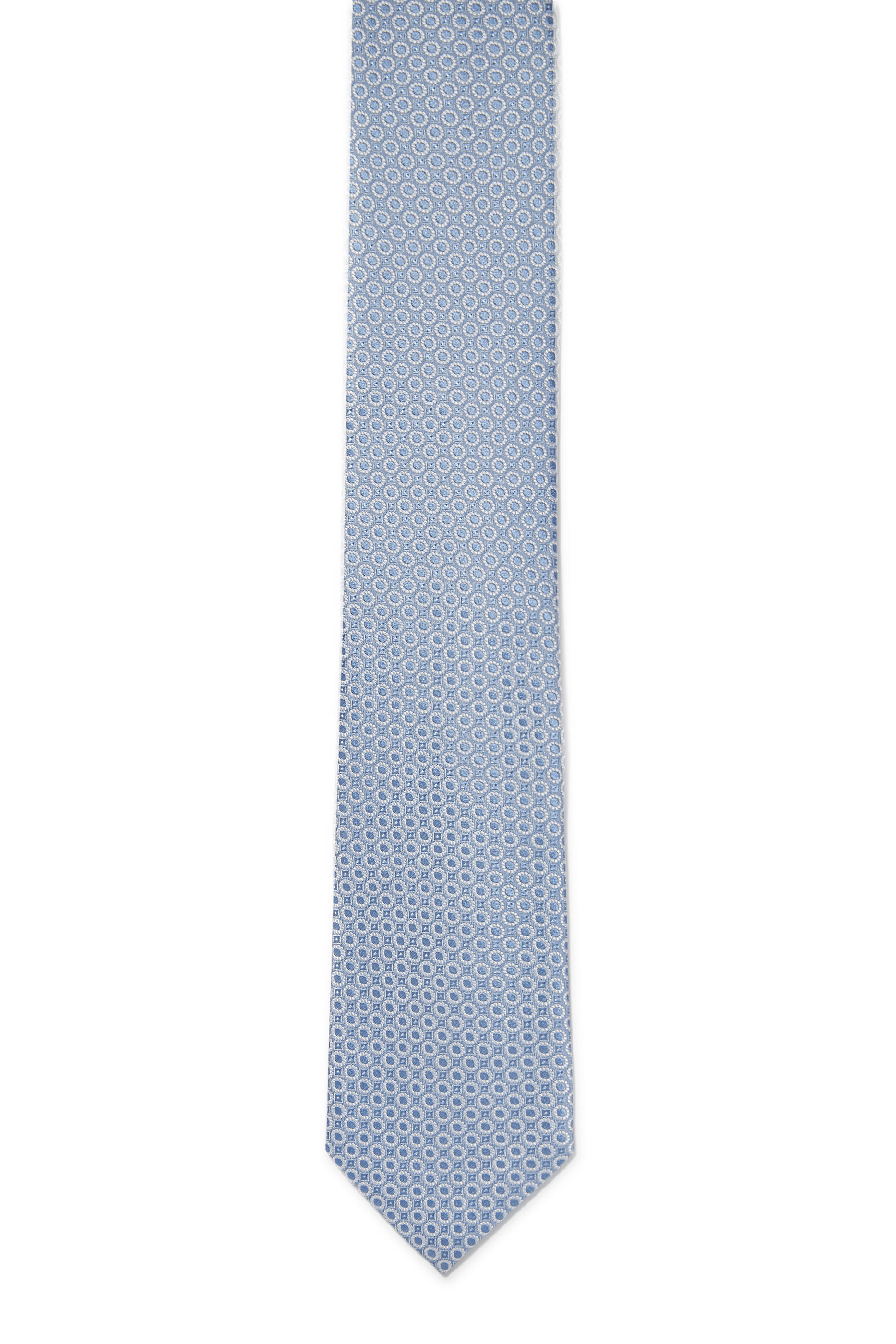 Dotted Woven Silk Tie