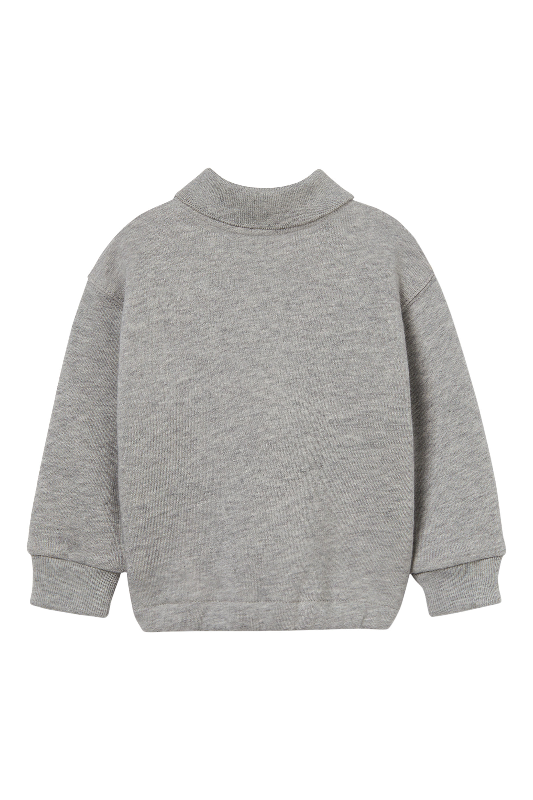 Kids Web Stripe Cotton Sweatshirt