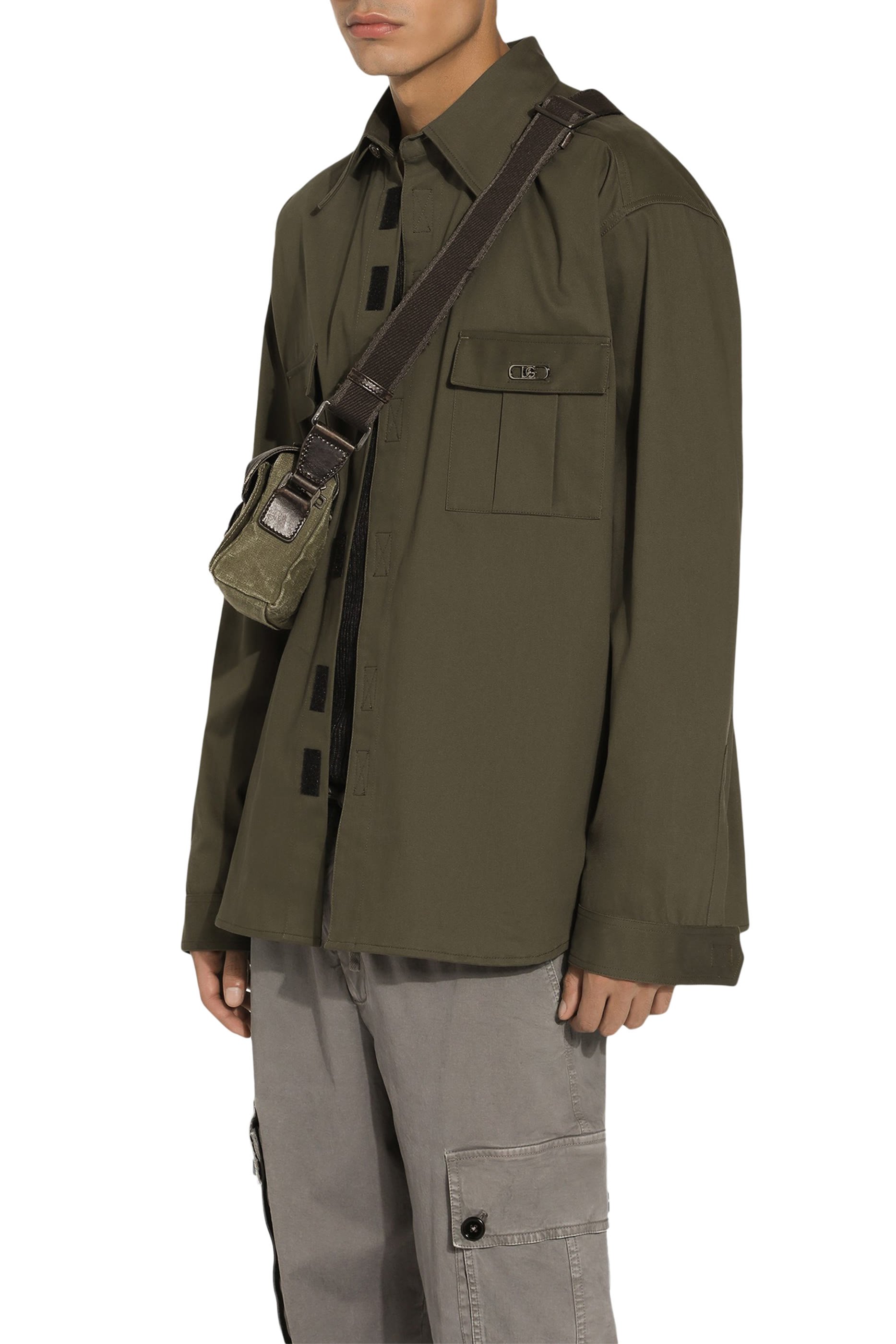 Cotton Shirt with Pockets