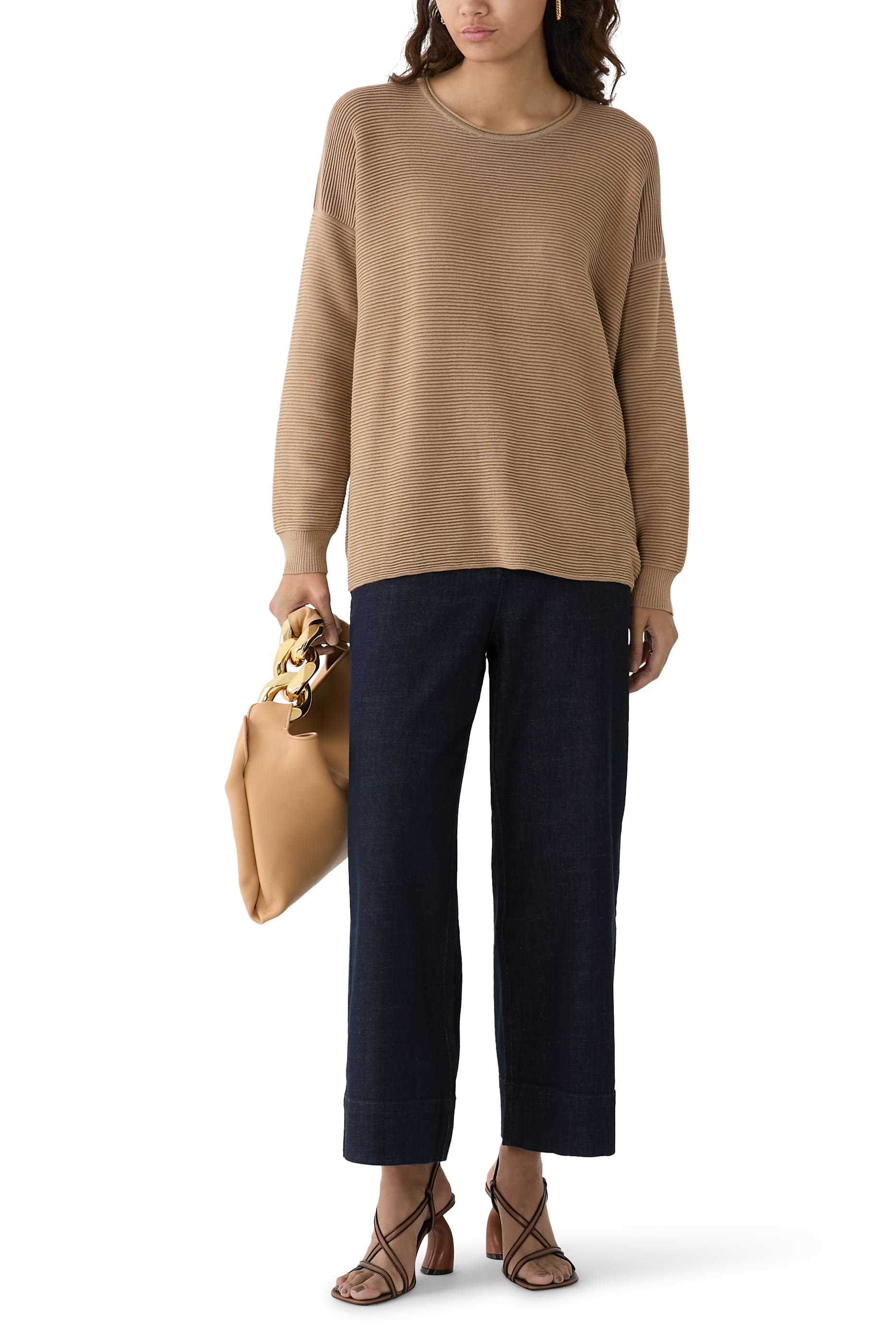 Peruvian Cotton Blend Long Top