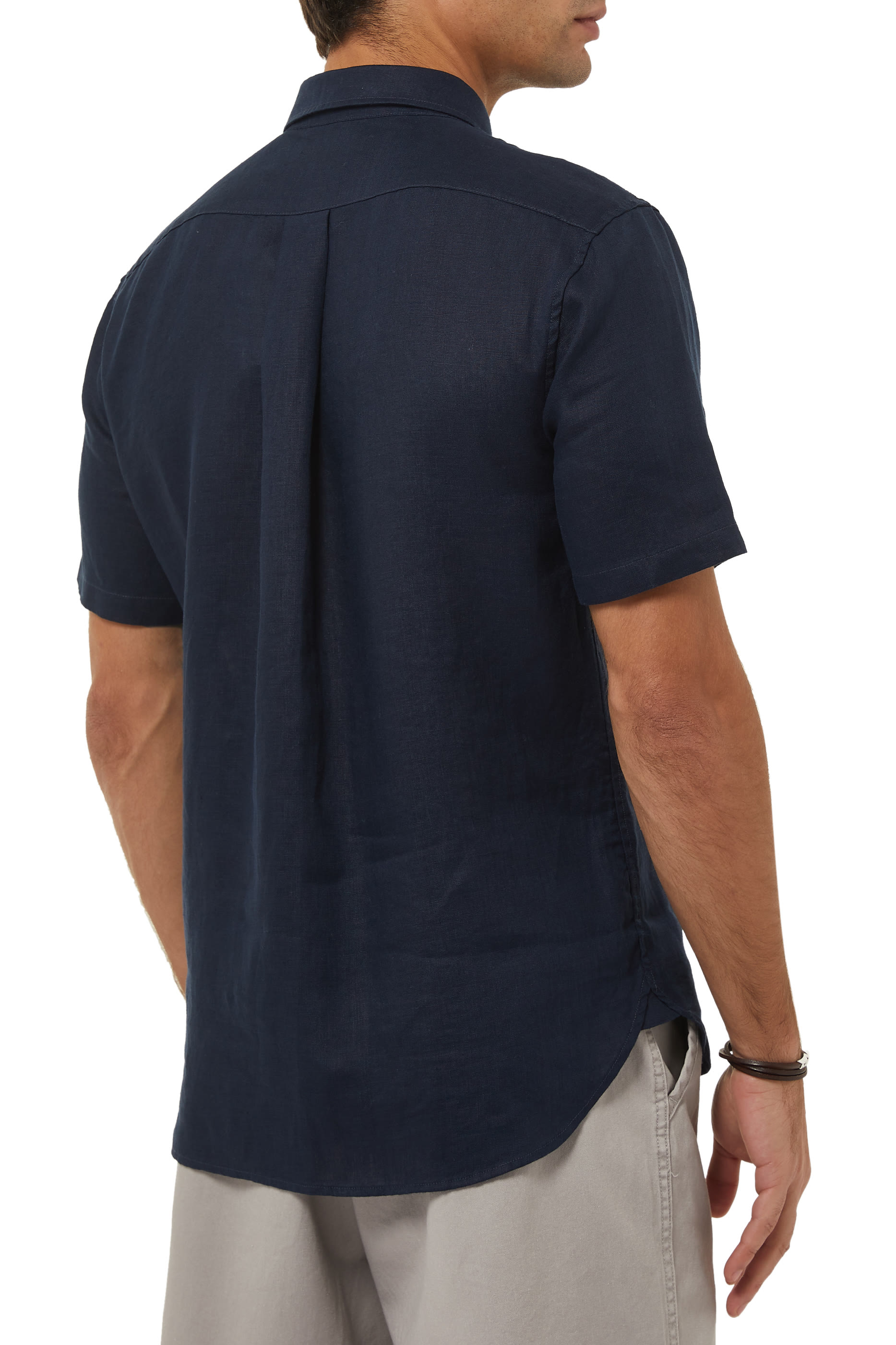 Short-Sleeve Button Down Shirt