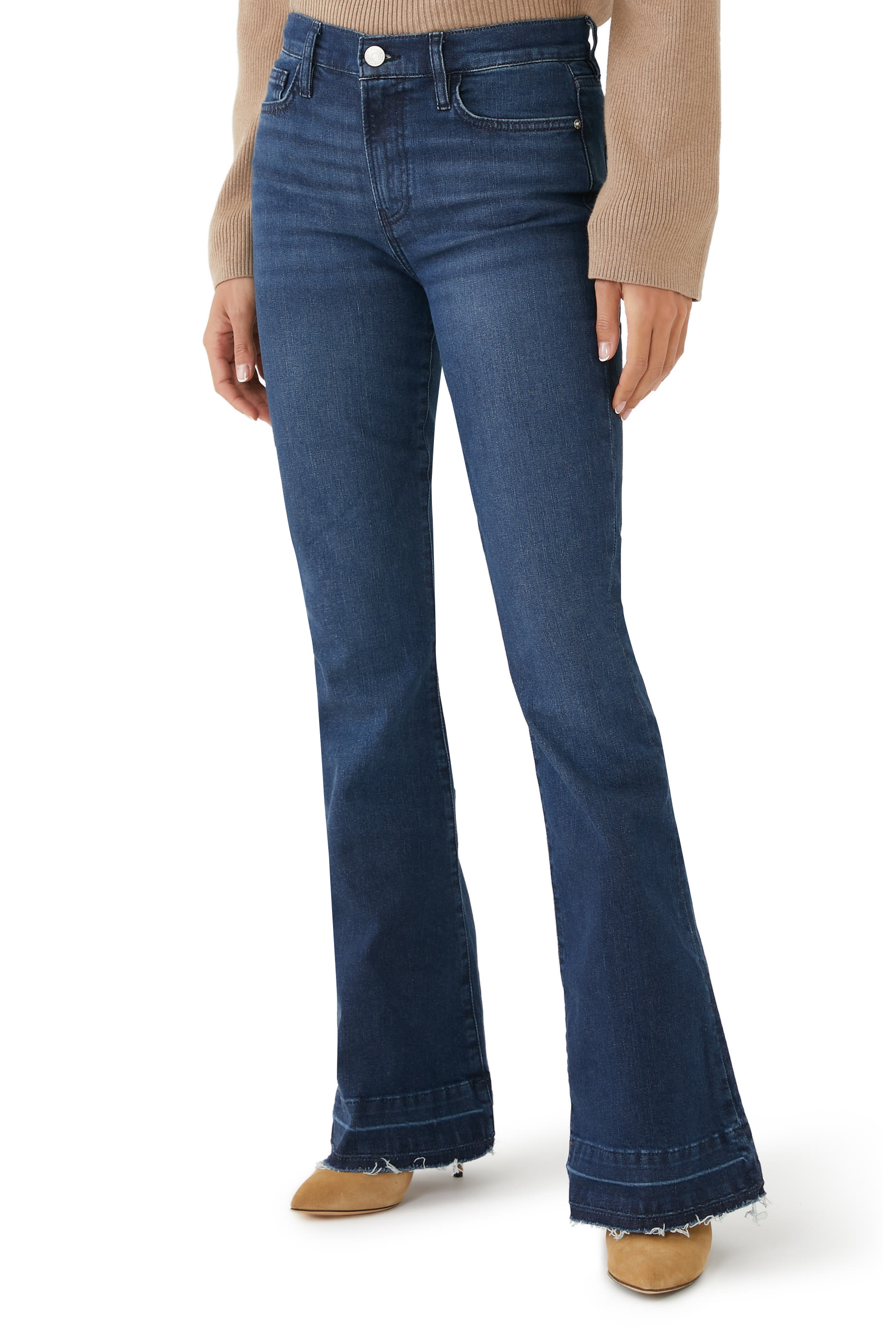 Le High Flare Jeans