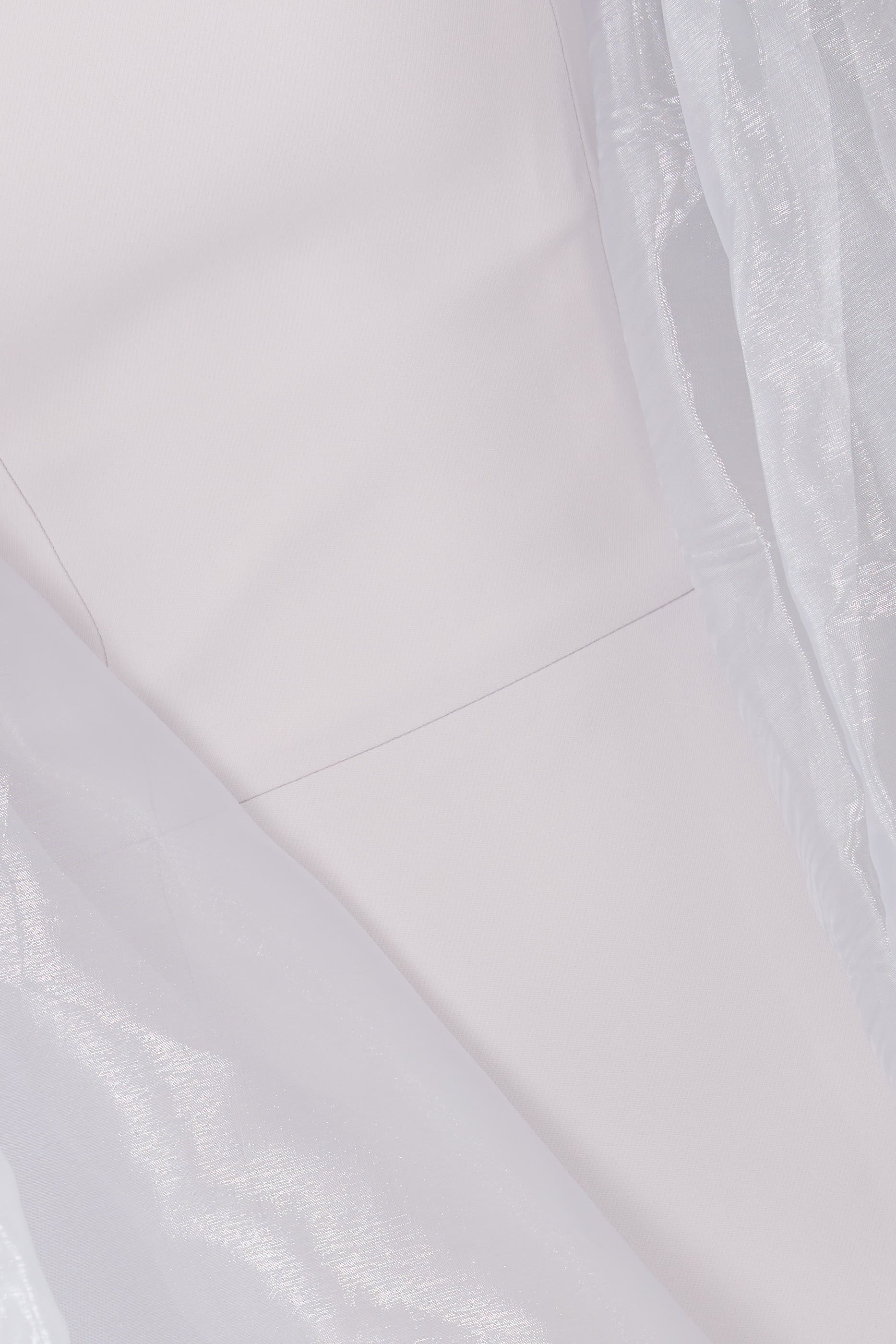 Slim-Cut Full-Length Crepe Gown 