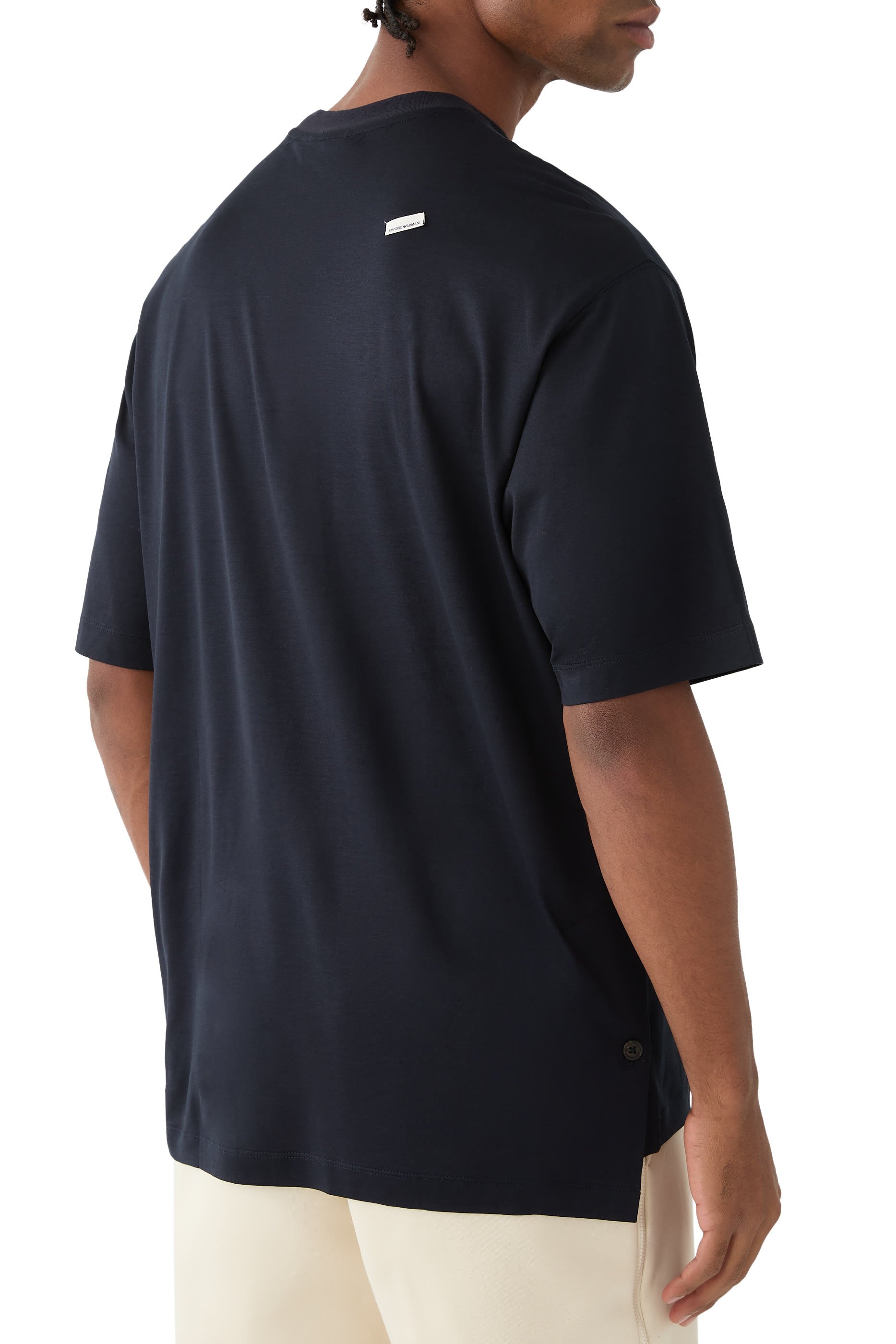 Oversized Micro Patch T-Shirt