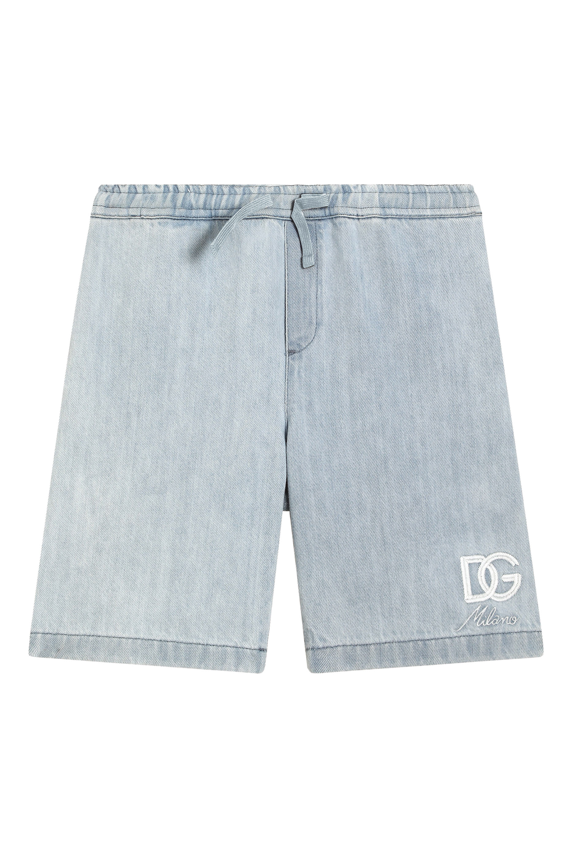 Kids Denim Bermuda Shorts