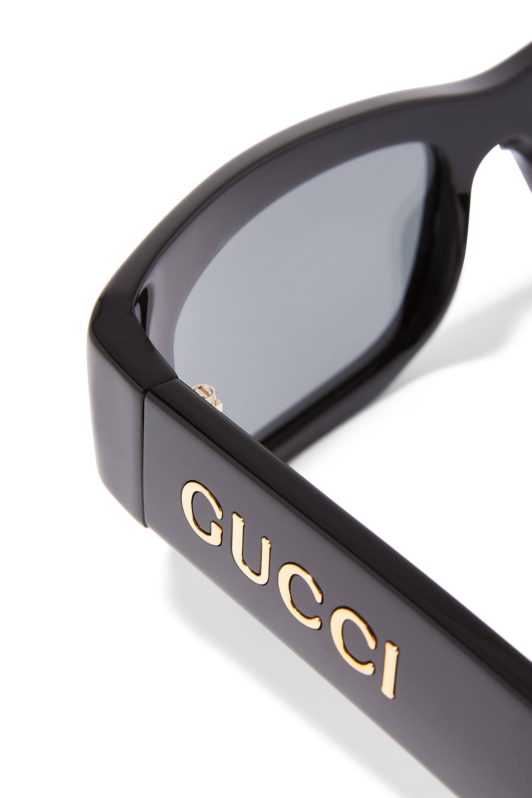 Logo Rectangular-Frame Sunglasses