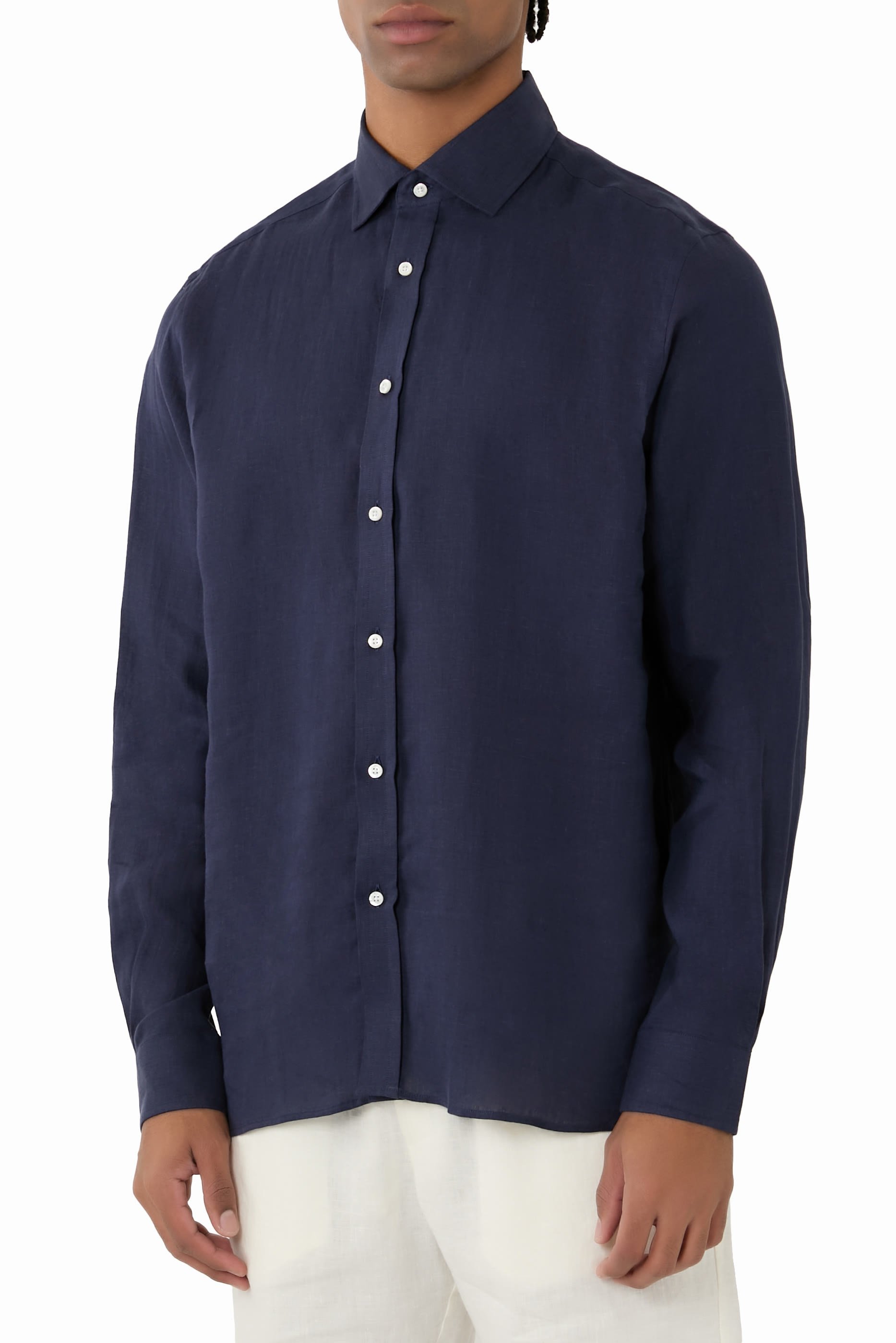 Button-Down Collar Shirt