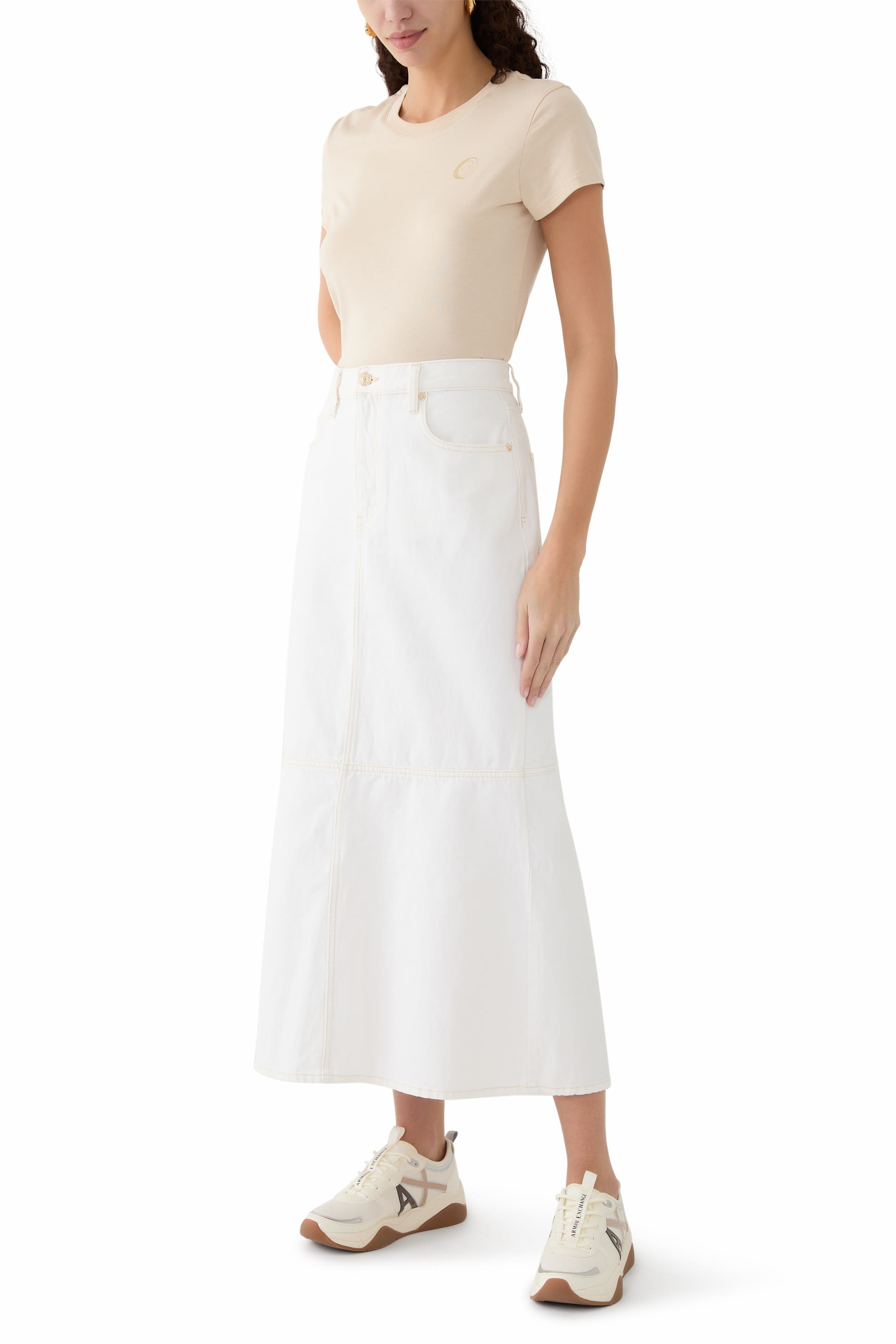 AX Logo Slim-Fit T-Shirt