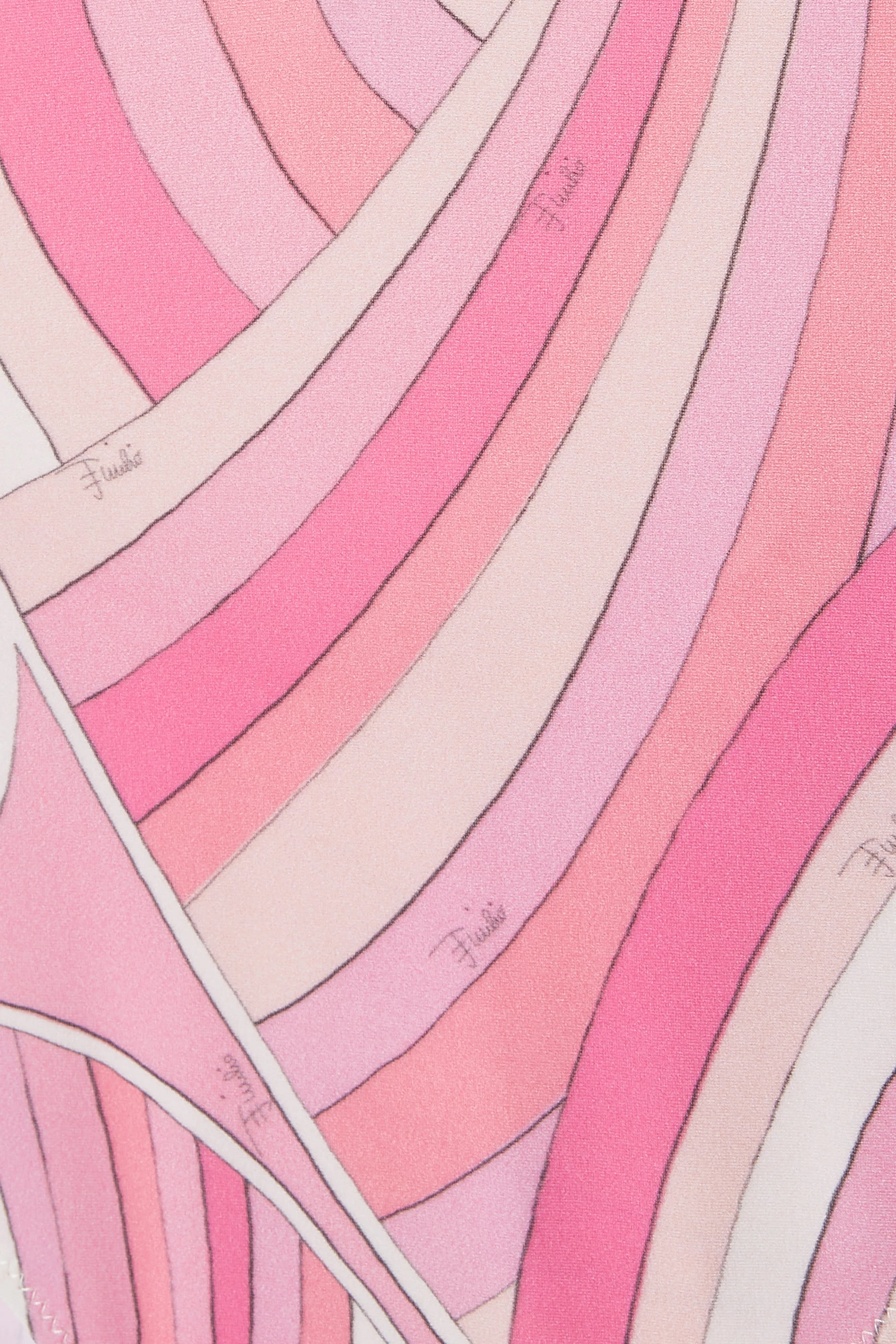 Marmo-Print One-Piece Swimsuit