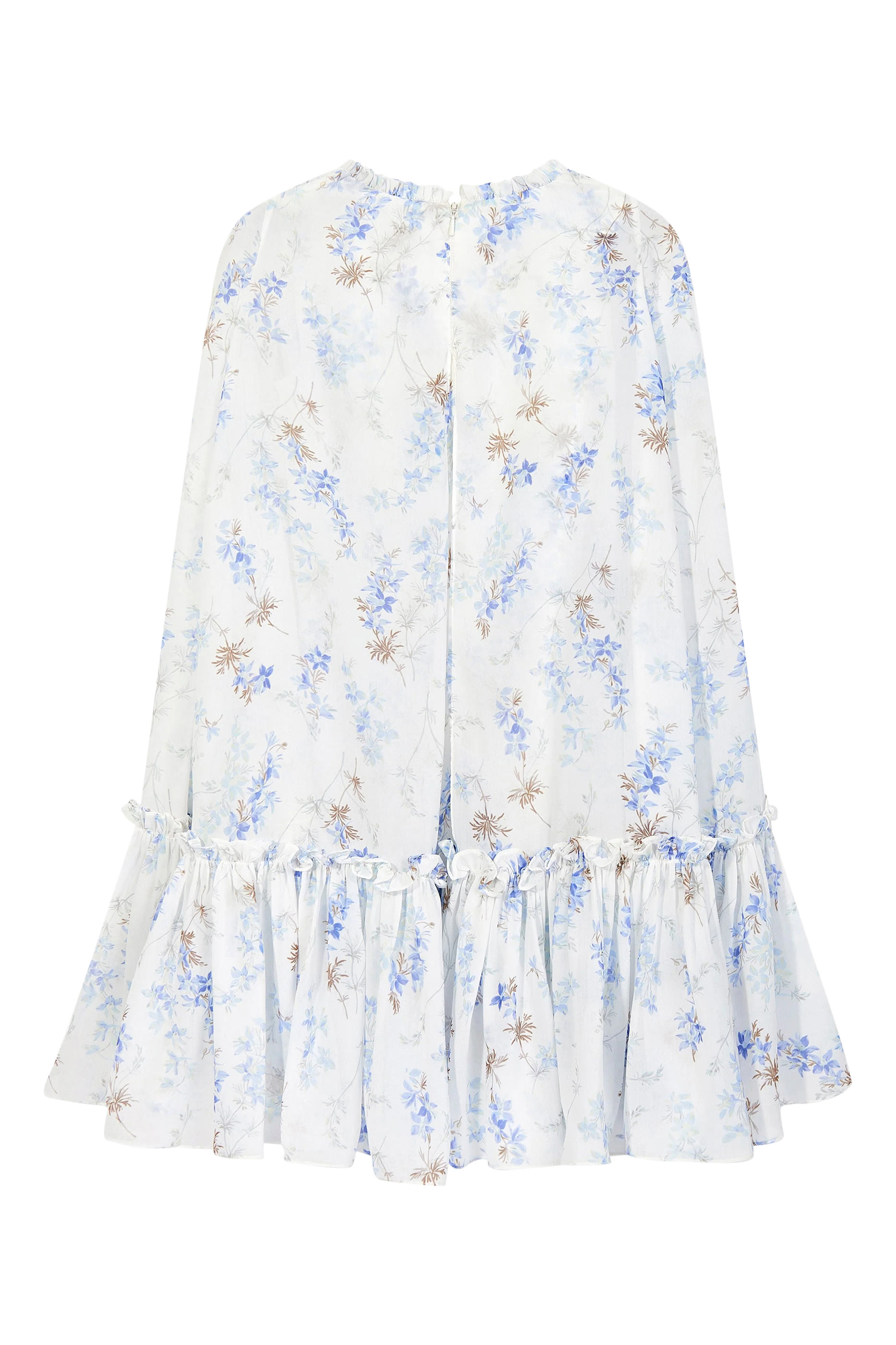 Kids Ophelia Ditsy Chiffon Cape Dress