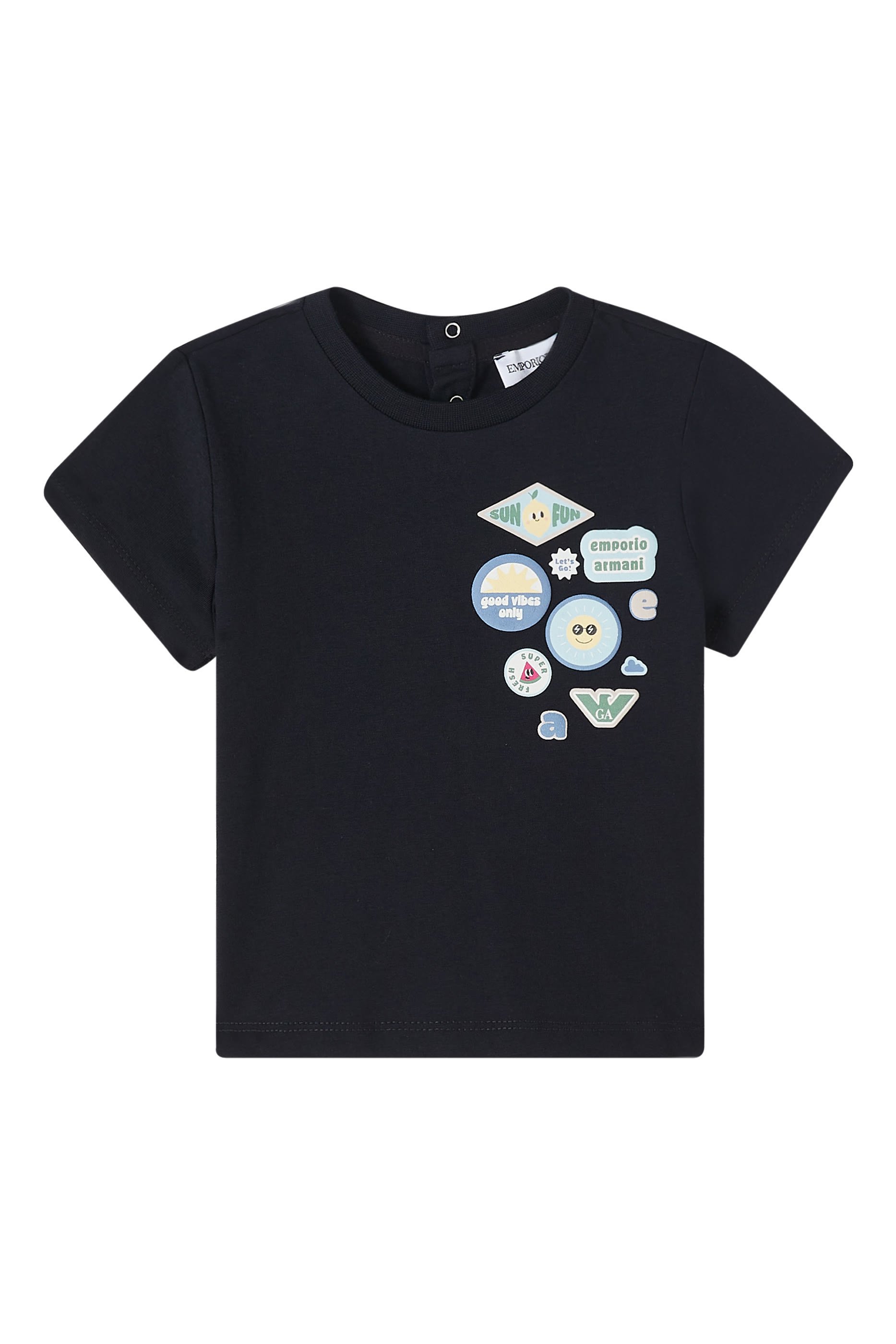 Kids Patch Detail T-Shirt