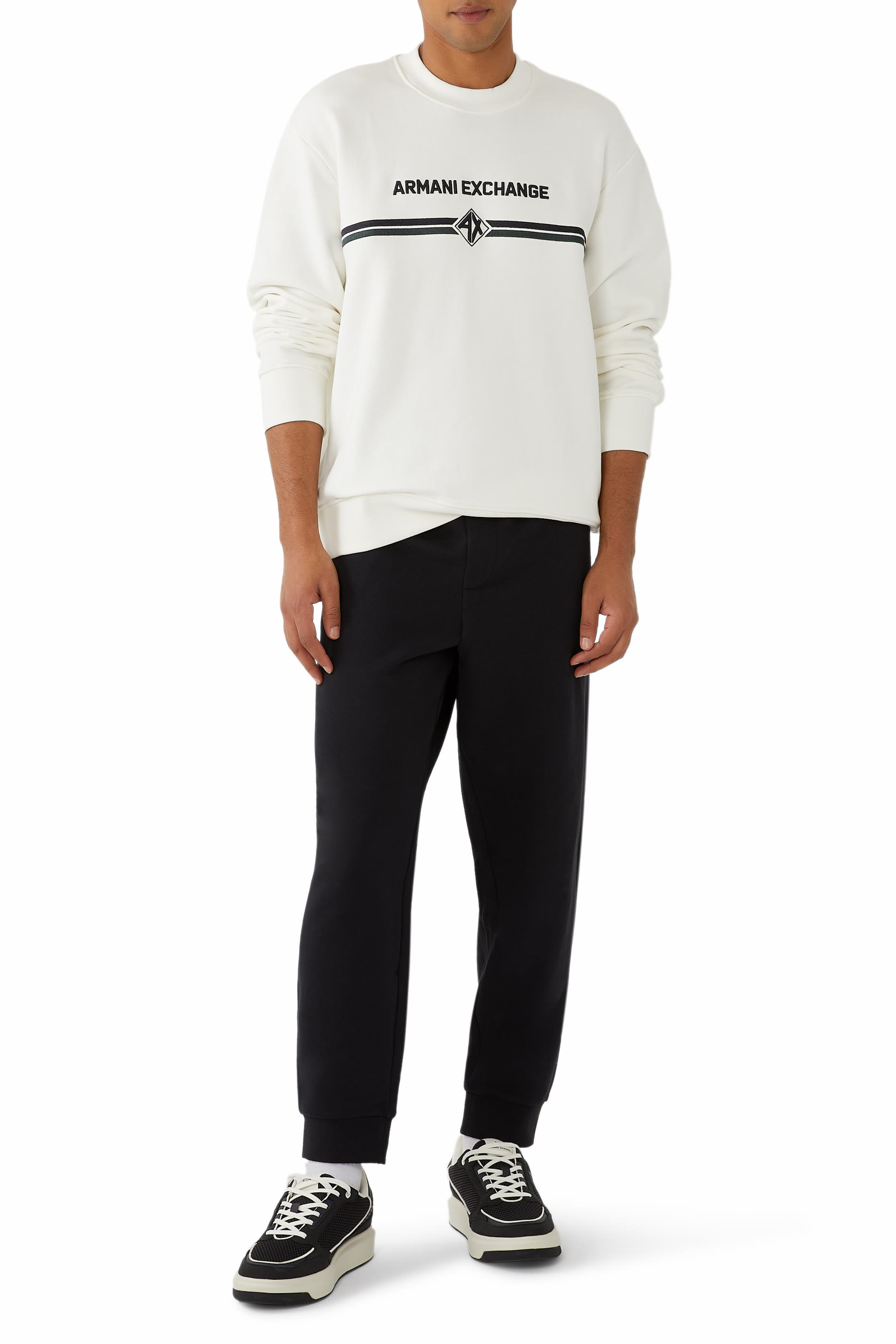 Logo Print Crewneck Sweatshirt