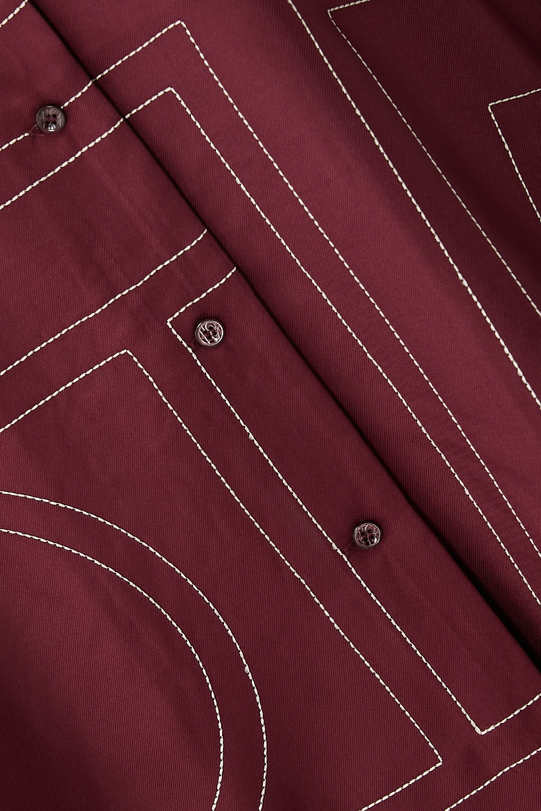 Monogram Silk PJ Top