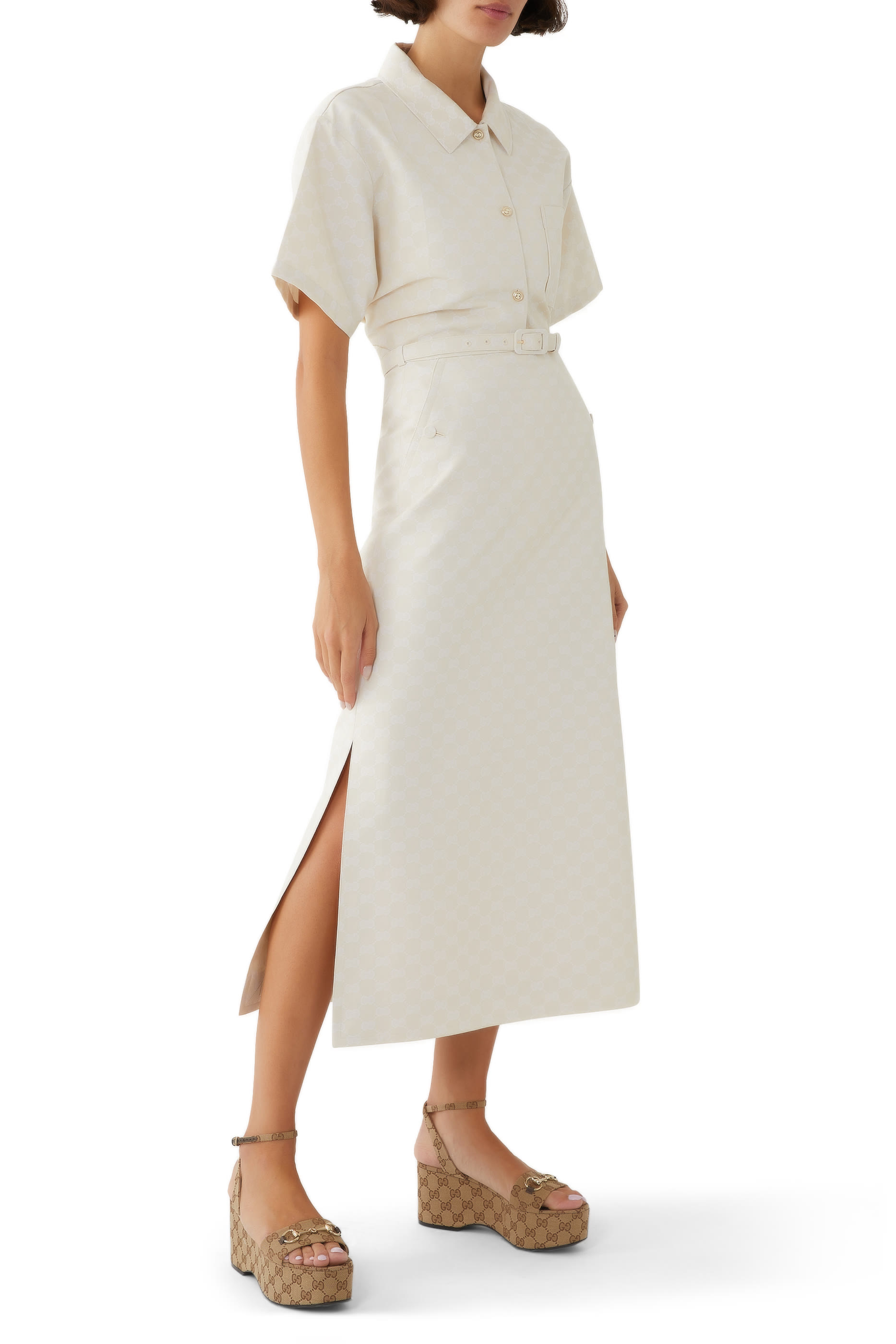 Horsebit 75 Flatform Sandals