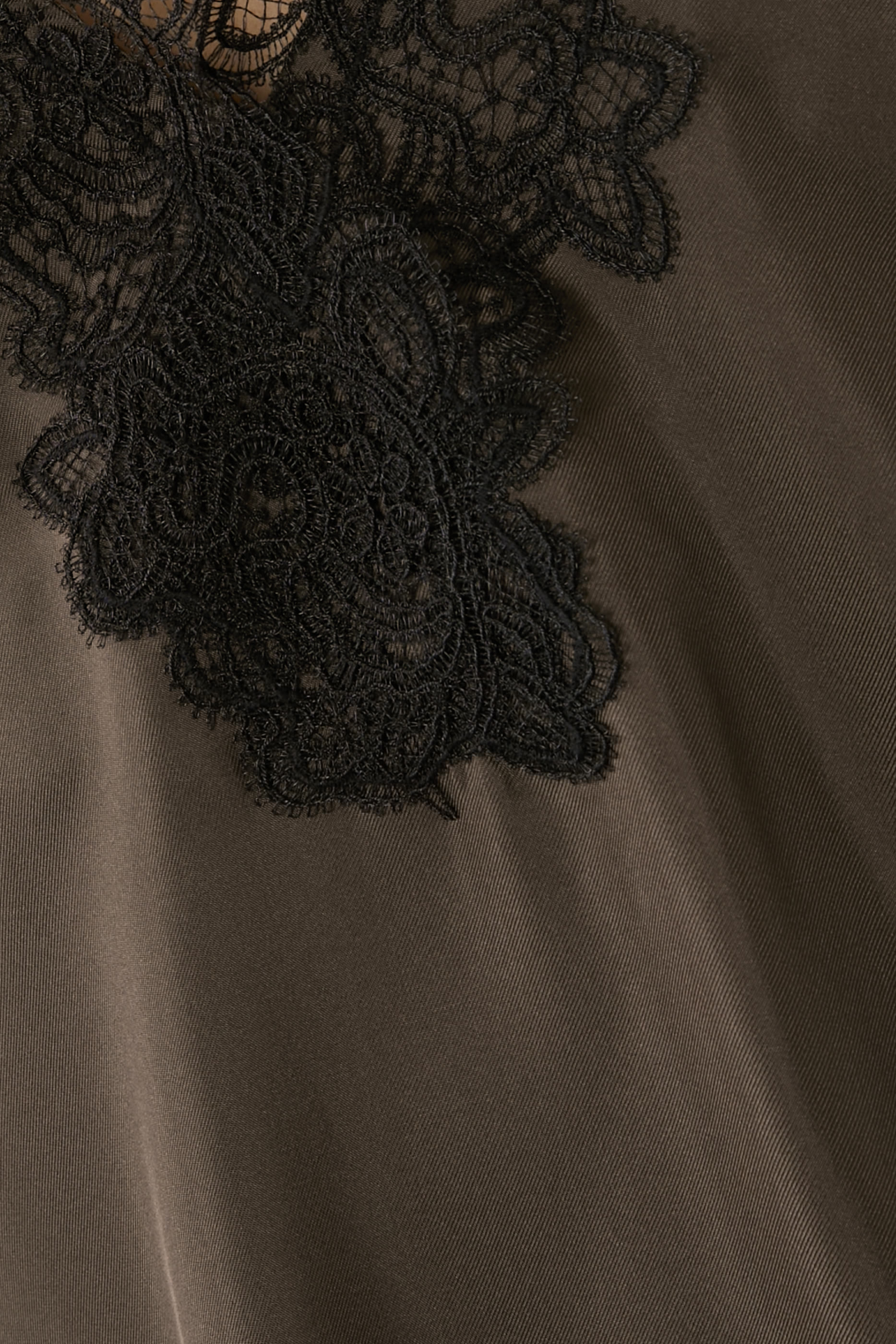 V-Neck Silk Maxi Dress 